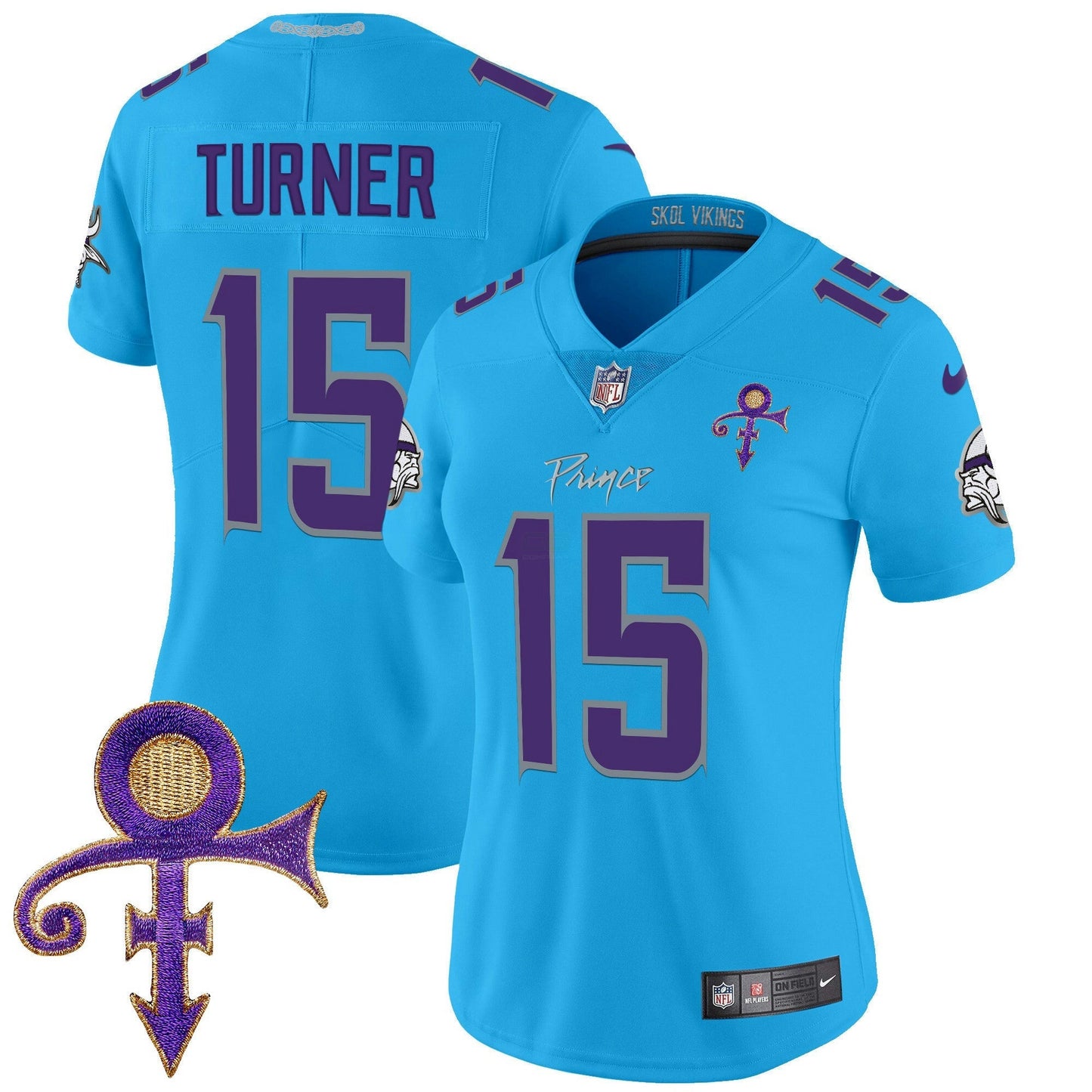 Camisa NFL Women’s Minnesota 2024 Prince Vapor Limited Jersey