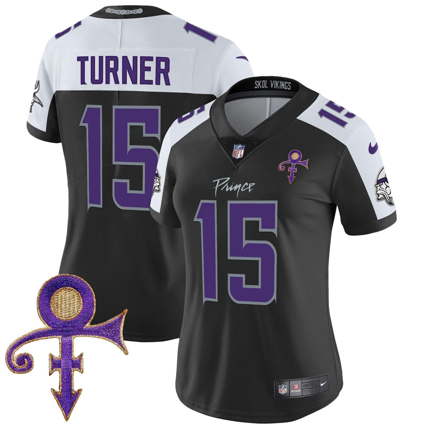 Camisa NFL Women’s Minnesota 2024 Prince Vapor Limited Jersey