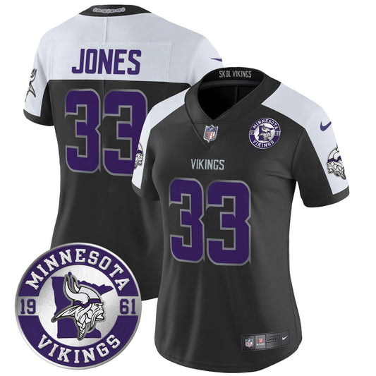 Camisa NFL Women’s Minnesota 2024 Vapor Limited Jersey – Est. 1961 Patch