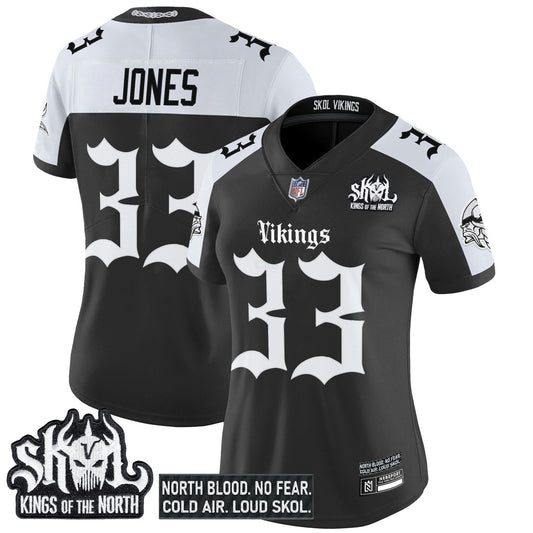Camisa NFL Women’s Minnesota ‘Gothic Norseblood Edition’ Vapor Limited Jersey
