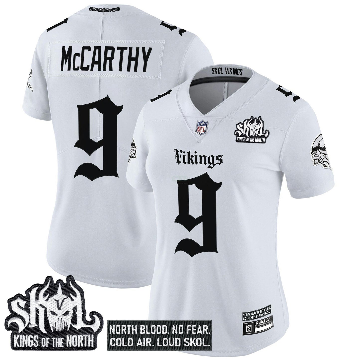 Camisa NFL Women’s Minnesota ‘Gothic Norseblood Edition’ Vapor Limited Jersey