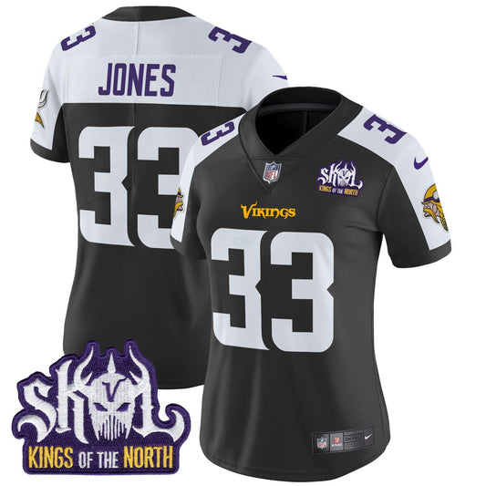 Camisa NFL Women’s Minnesota Kings Of The North Patch Vapor Limited Jersey