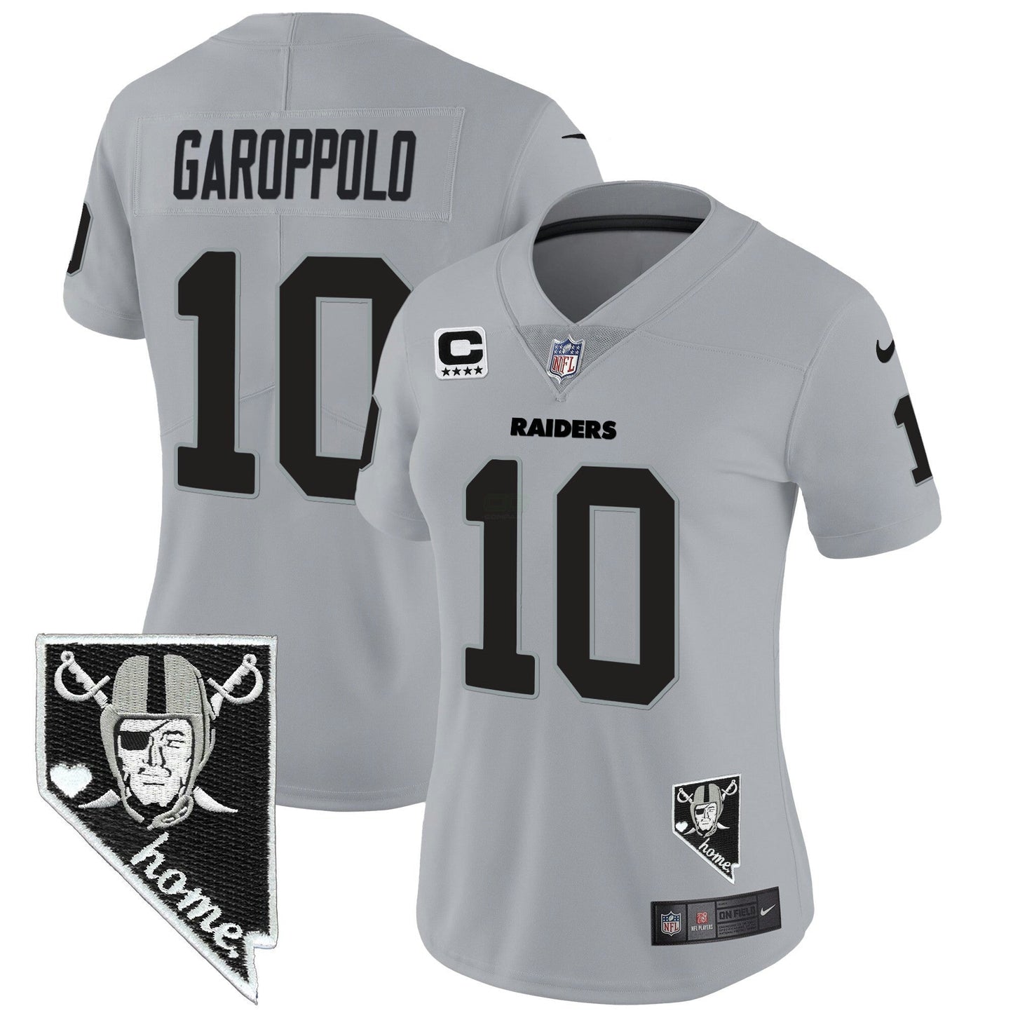 Camisa NFL Women’s Nevada Home Patch Vapor Jersey