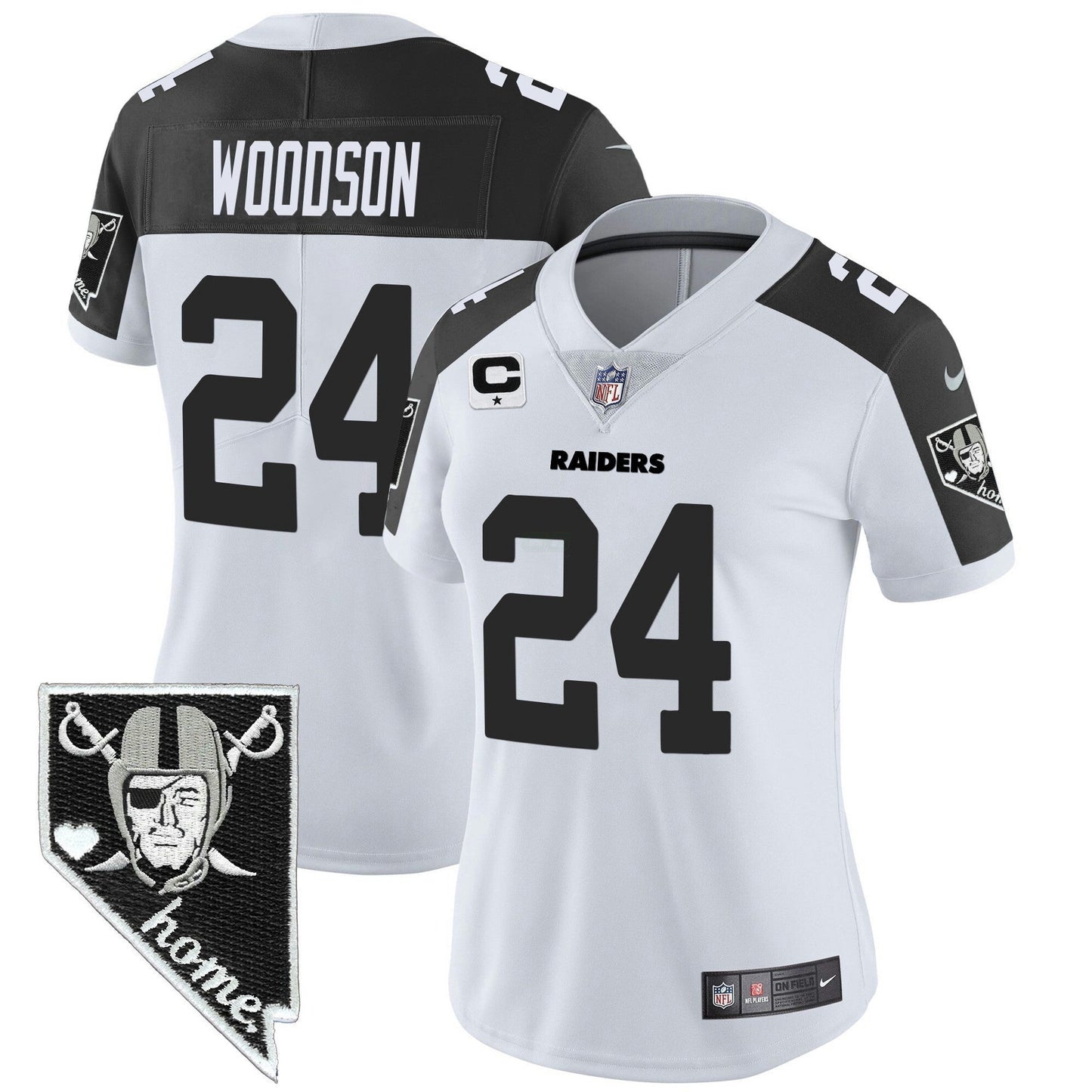 Camisa NFL Women’s Nevada Home Patch Vapor Jersey
