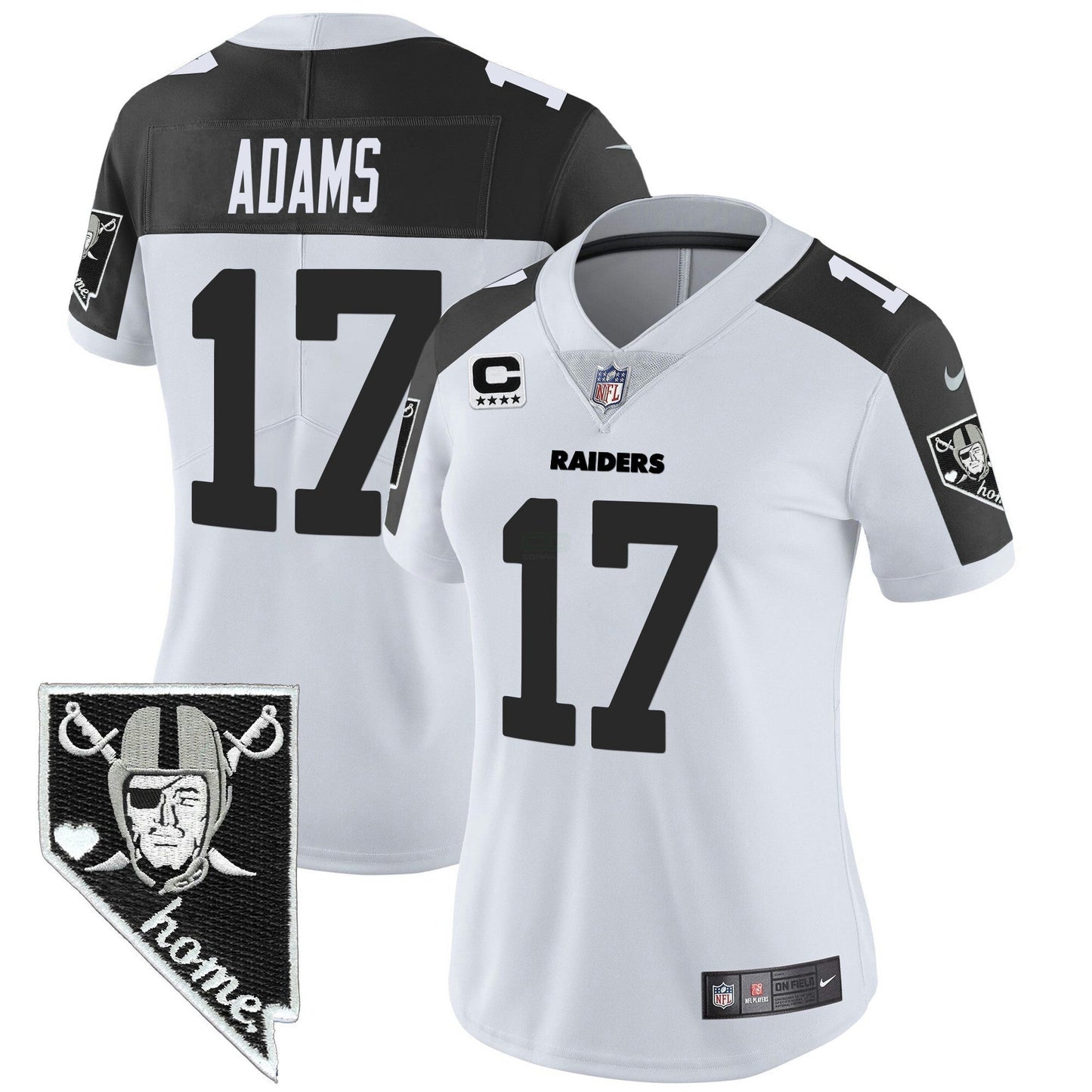 Camisa NFL Women’s Nevada Home Patch Vapor Jersey