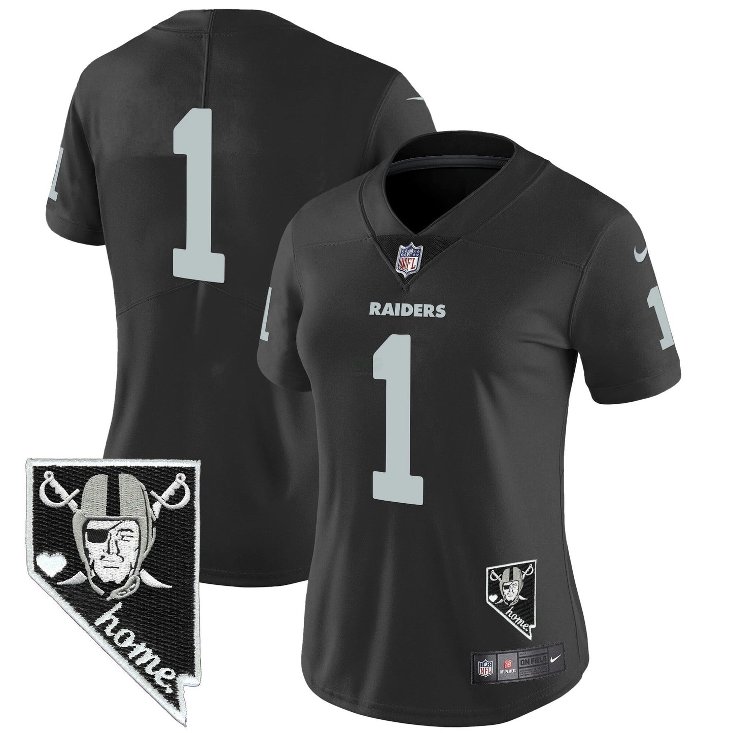 Camisa NFL Women’s Nevada Home Patch Vapor Jersey