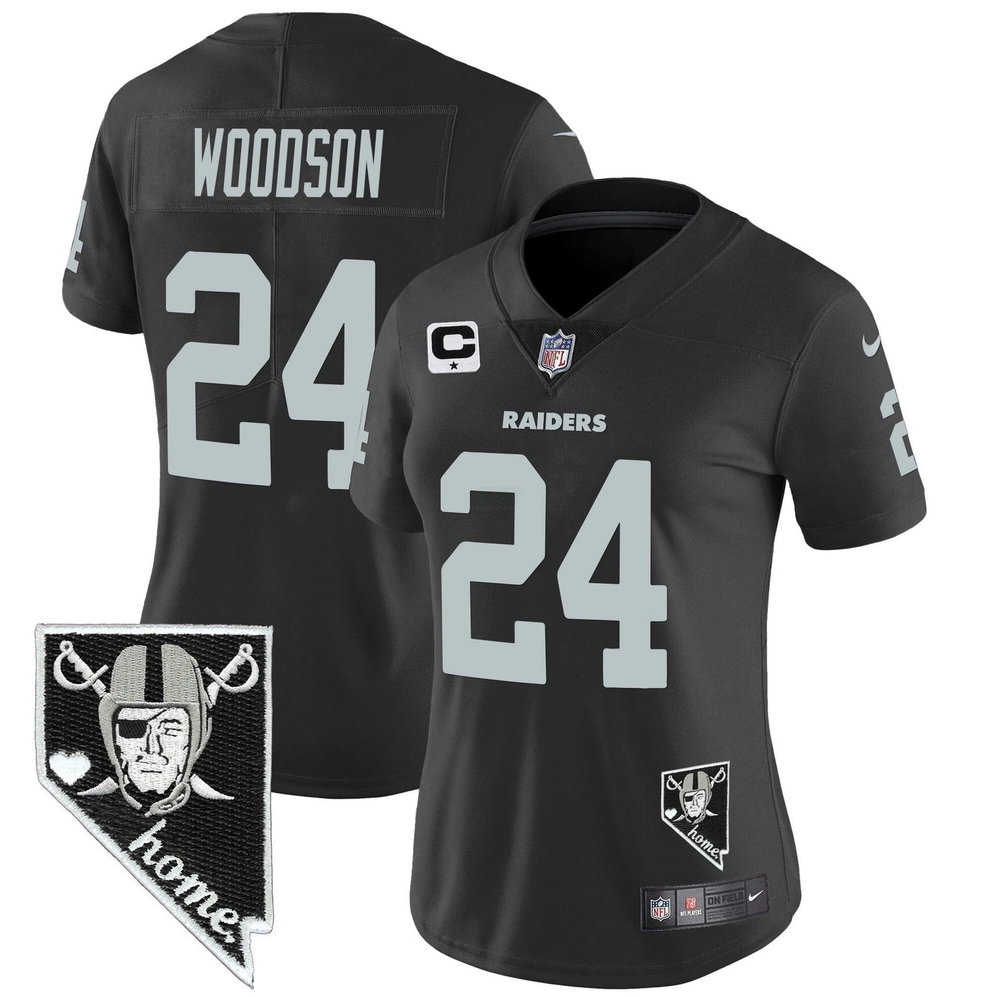 Camisa NFL Women’s Nevada Home Patch Vapor Jersey