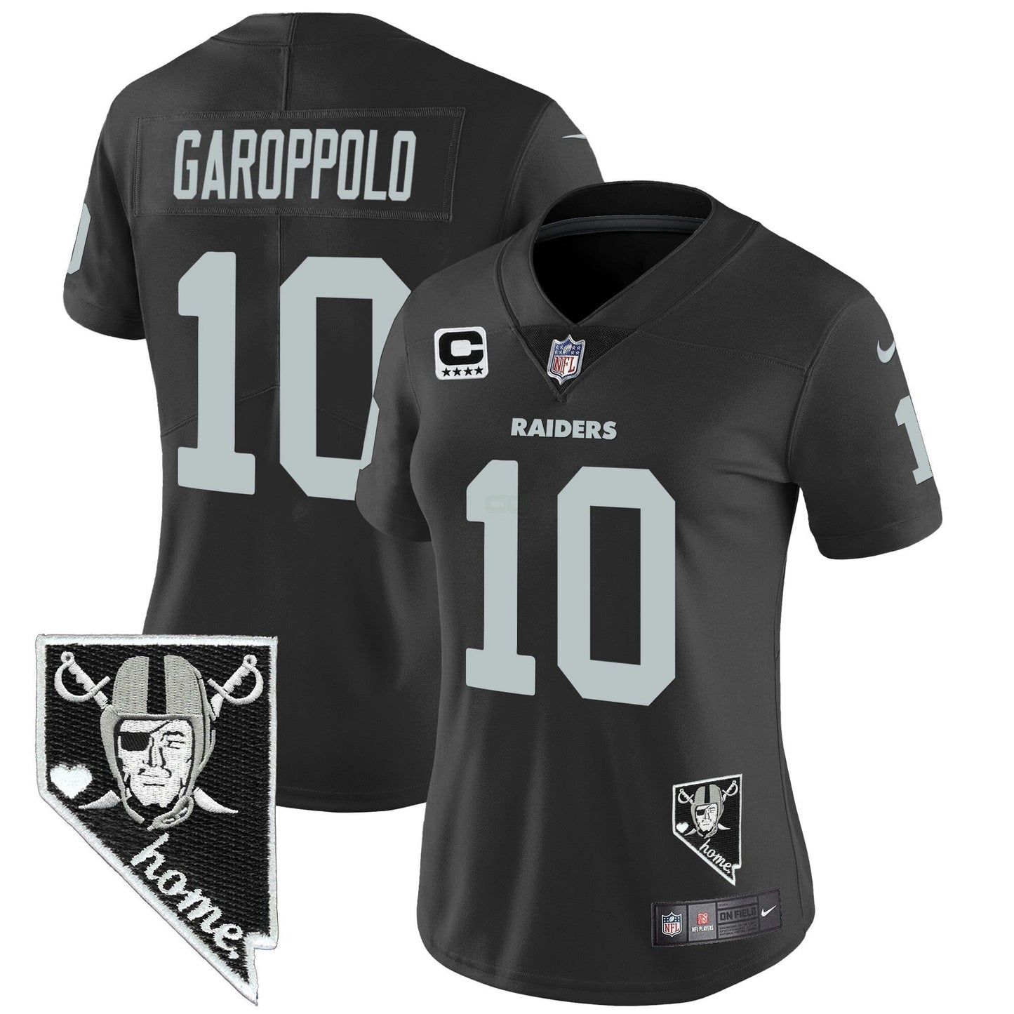 Camisa NFL Women’s Nevada Home Patch Vapor Jersey