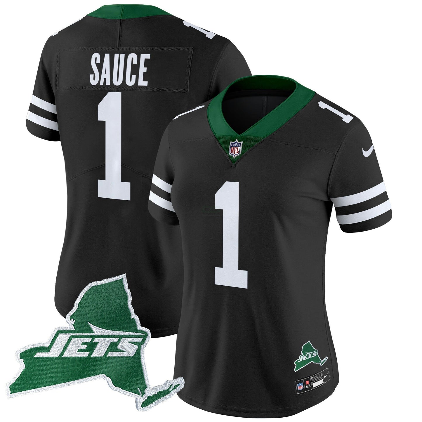 Camisa NFL Women’s New York Home Patch Vapor Legacy Limited Jersey