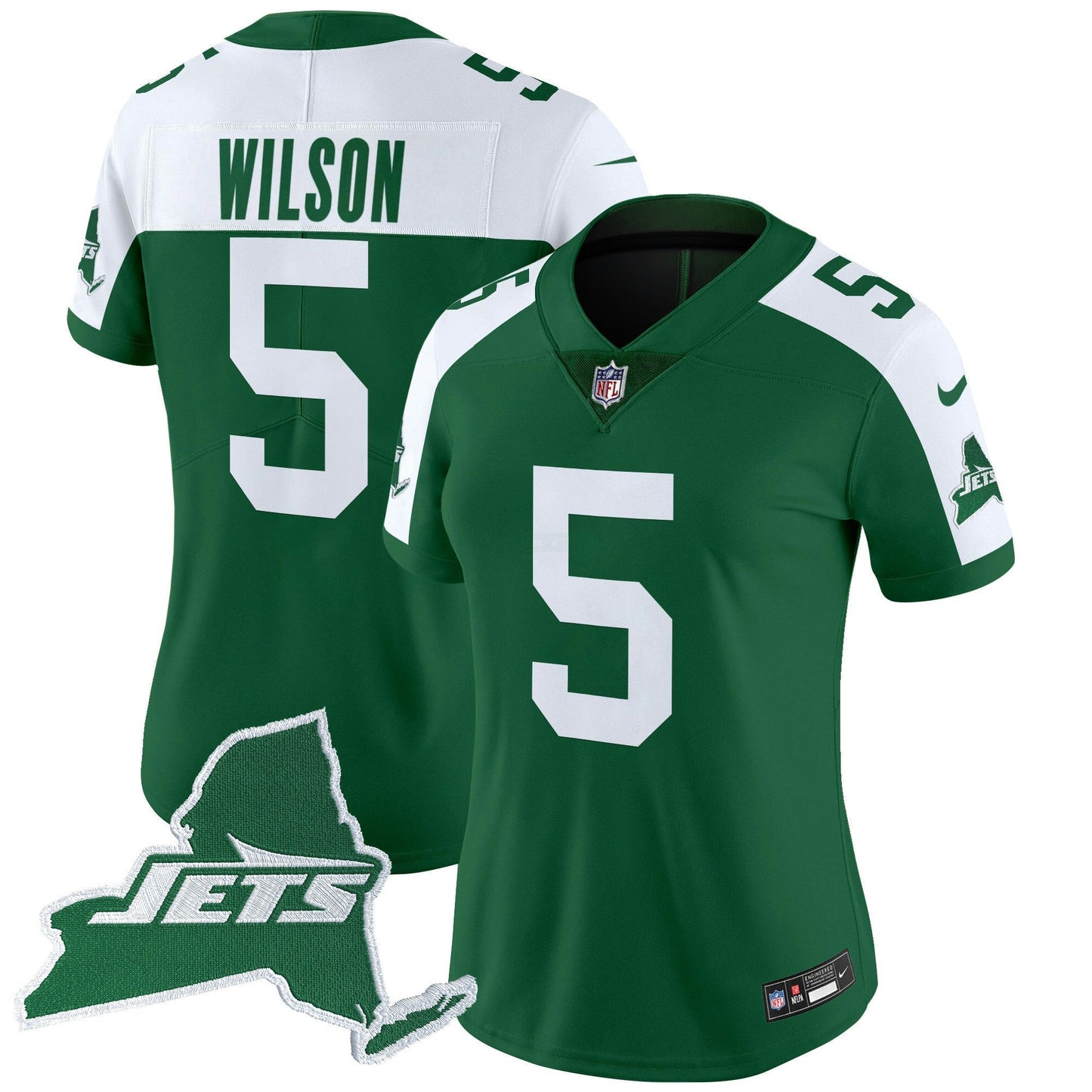 Camisa NFL Women’s New York Home Patch Vapor Legacy Limited Jersey