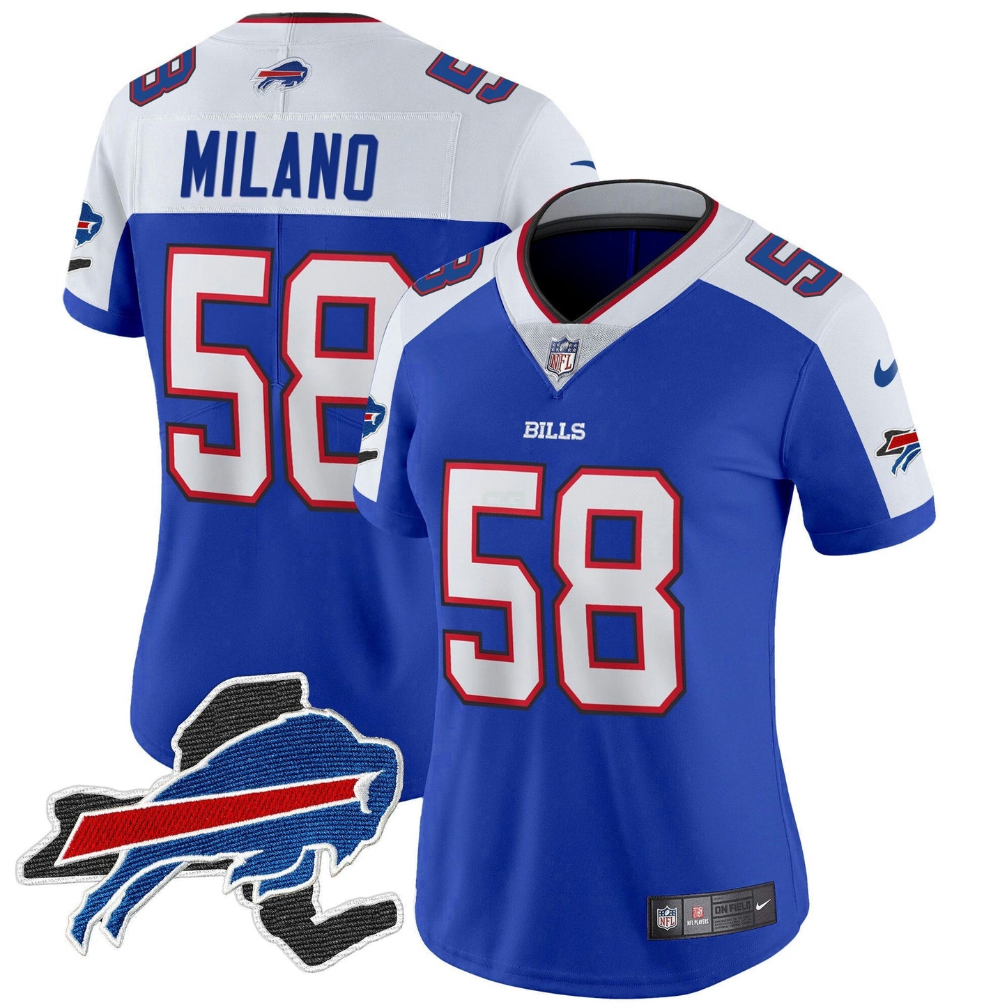 Camisa NFL Women’s New York Patch Vapor Limited Jersey