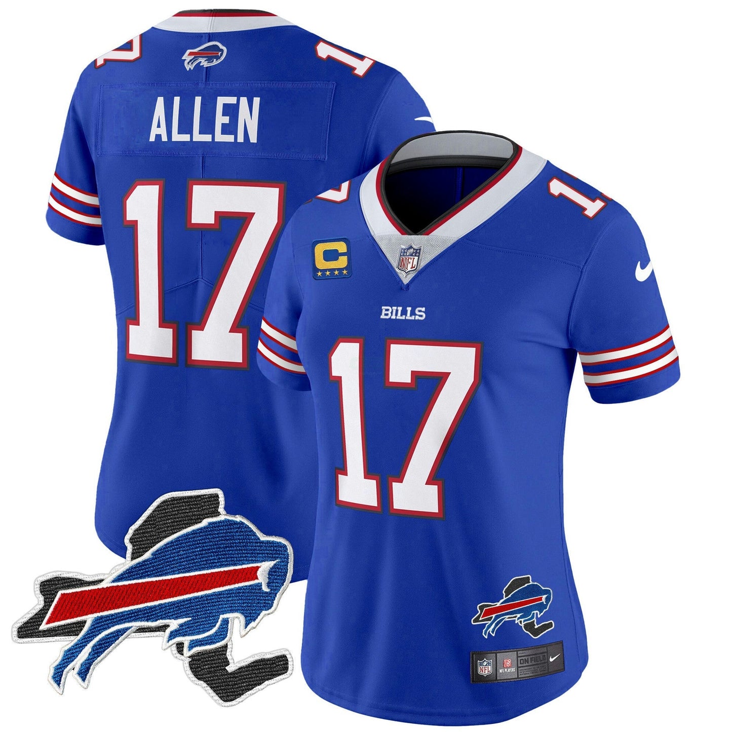 Camisa NFL Women’s New York Patch Vapor Limited Jersey