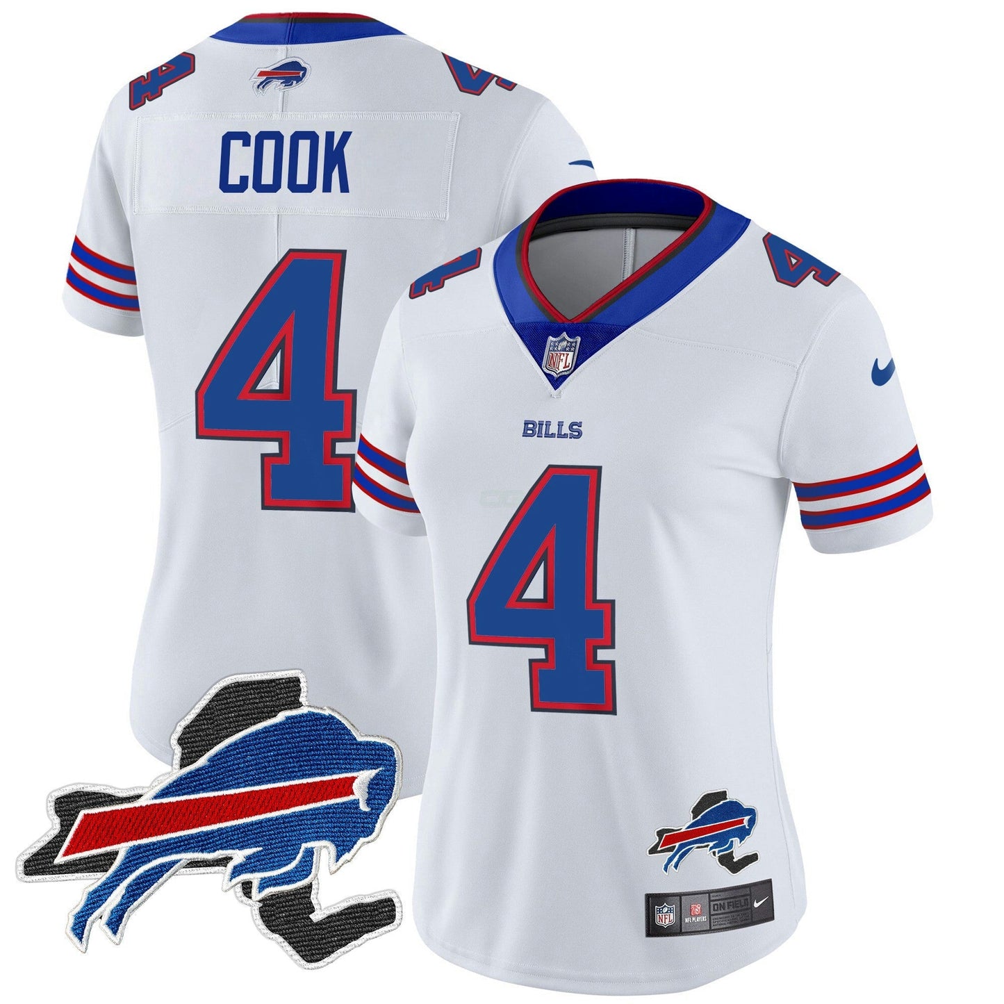 Camisa NFL Women’s New York Patch Vapor Limited Jersey