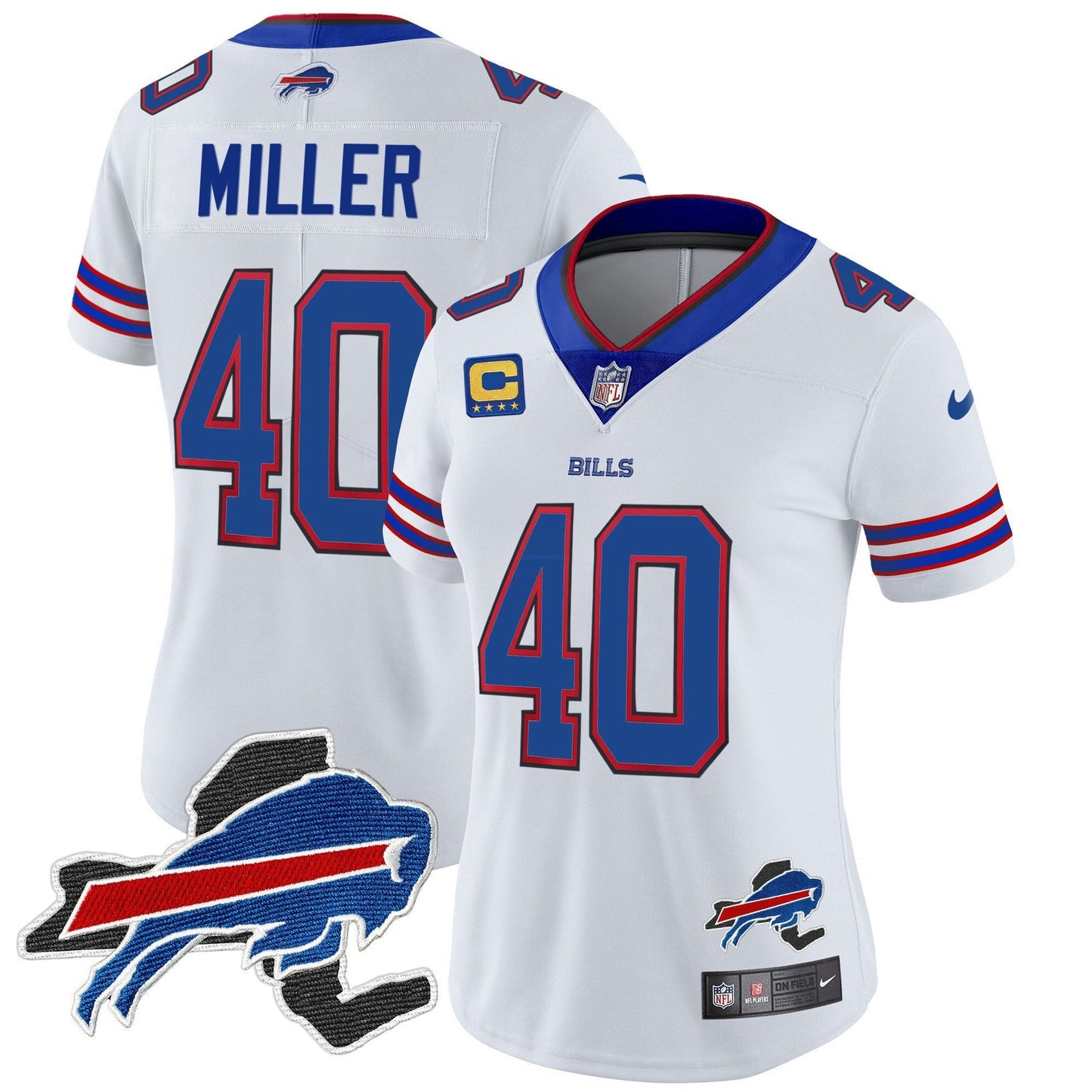 Camisa NFL Women’s New York Patch Vapor Limited Jersey