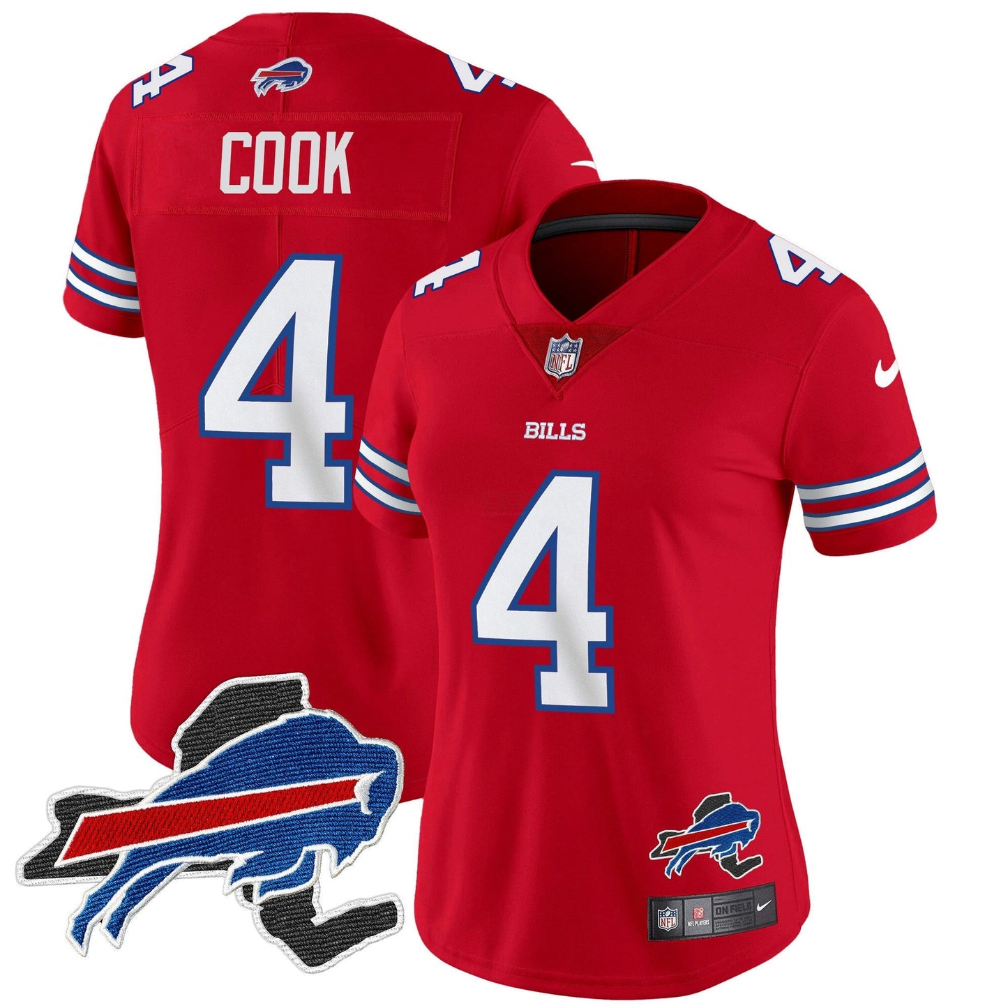 Camisa NFL Women’s New York Patch Vapor Limited Jersey