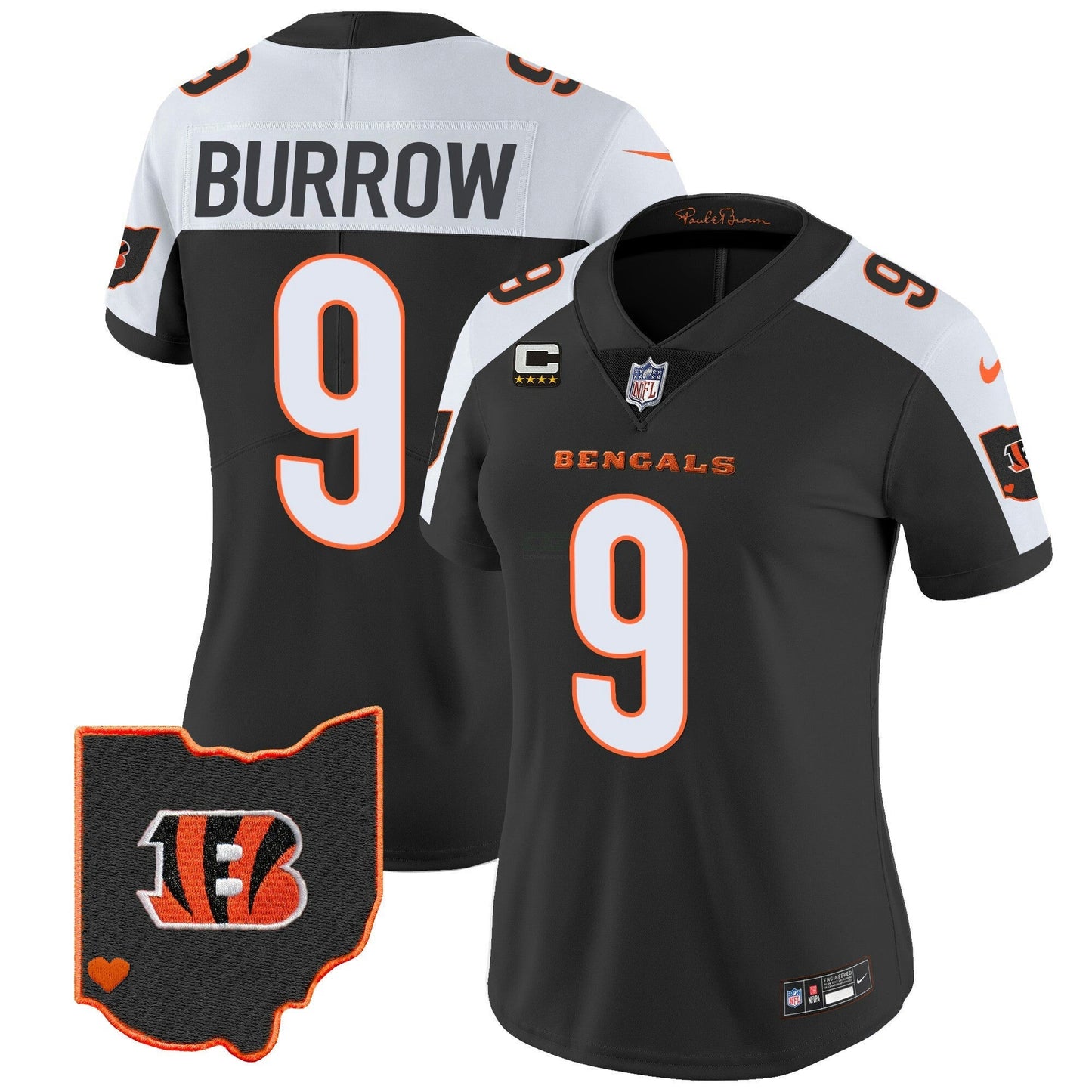 Camisa NFL Women’s Ohio Patch Vapor Limited Jersey