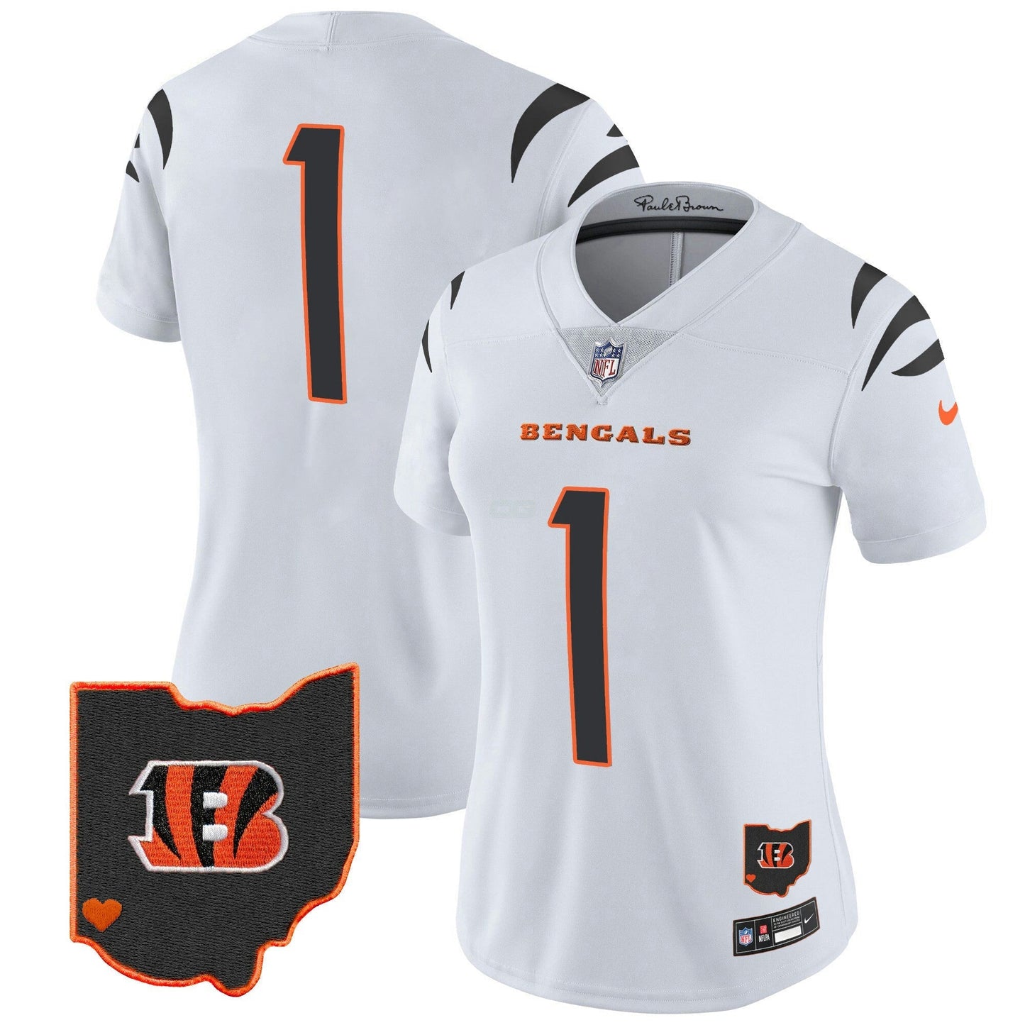 Camisa NFL Women’s Ohio Patch Vapor Limited Jersey
