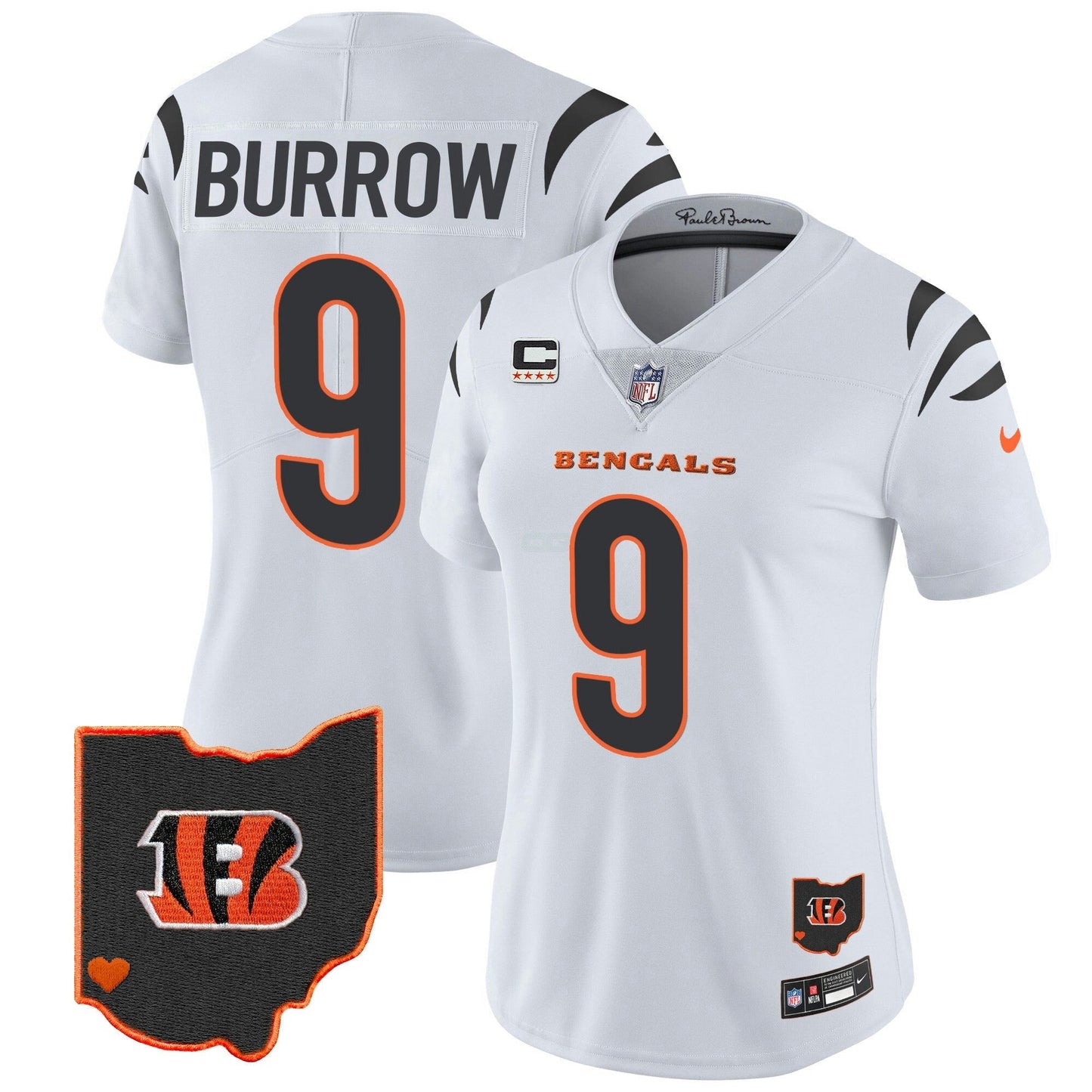 Camisa NFL Women’s Ohio Patch Vapor Limited Jersey