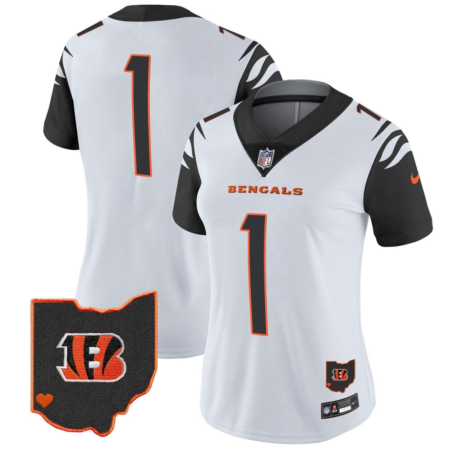 Camisa NFL Women’s Ohio Patch Vapor Limited Jersey
