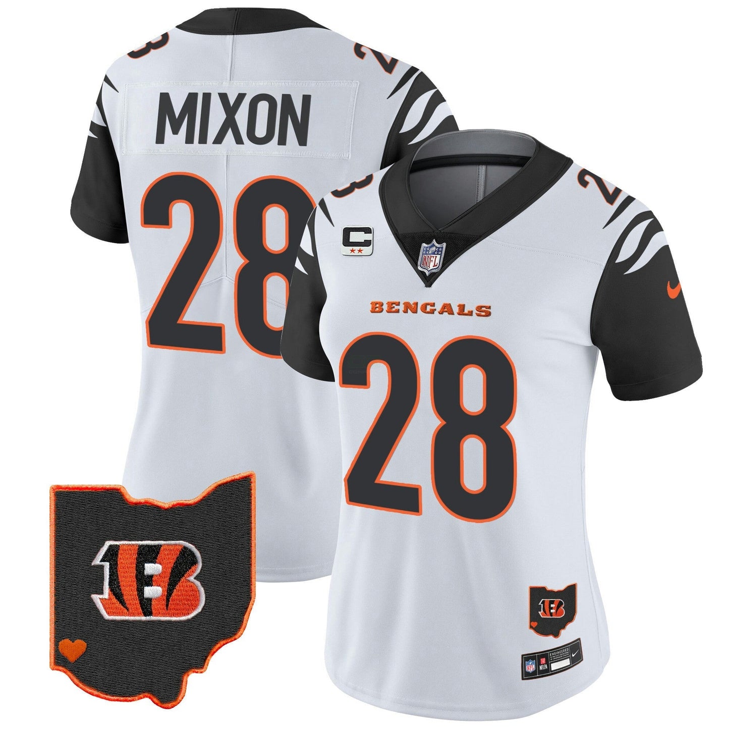 Camisa NFL Women’s Ohio Patch Vapor Limited Jersey