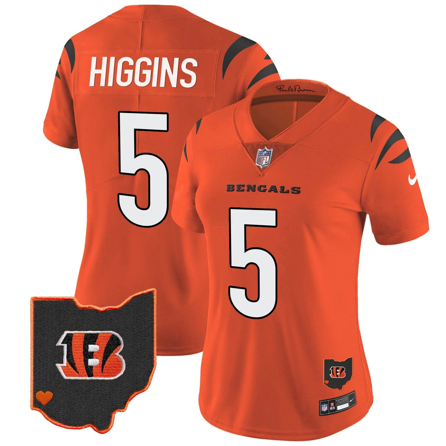 Camisa NFL Women’s Ohio Patch Vapor Limited Jersey