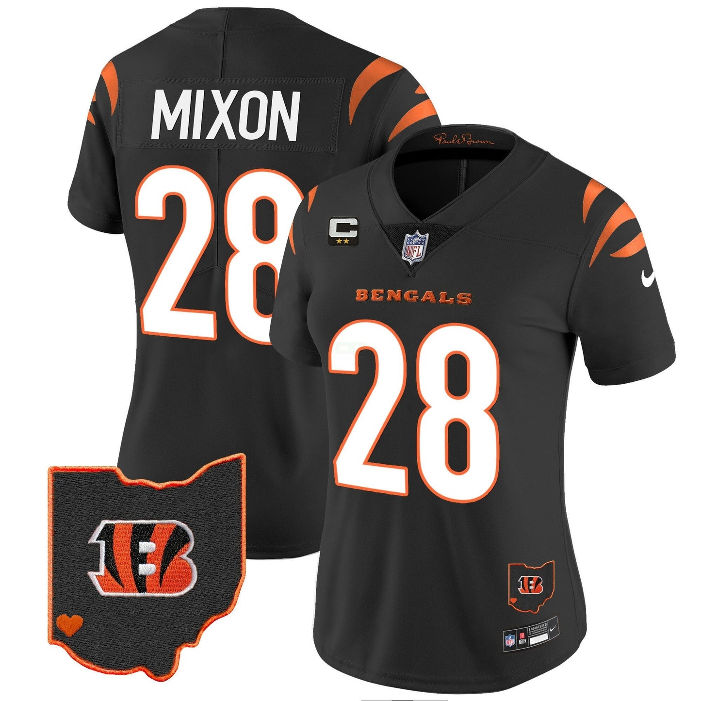 Camisa NFL Women’s Ohio Patch Vapor Limited Jersey