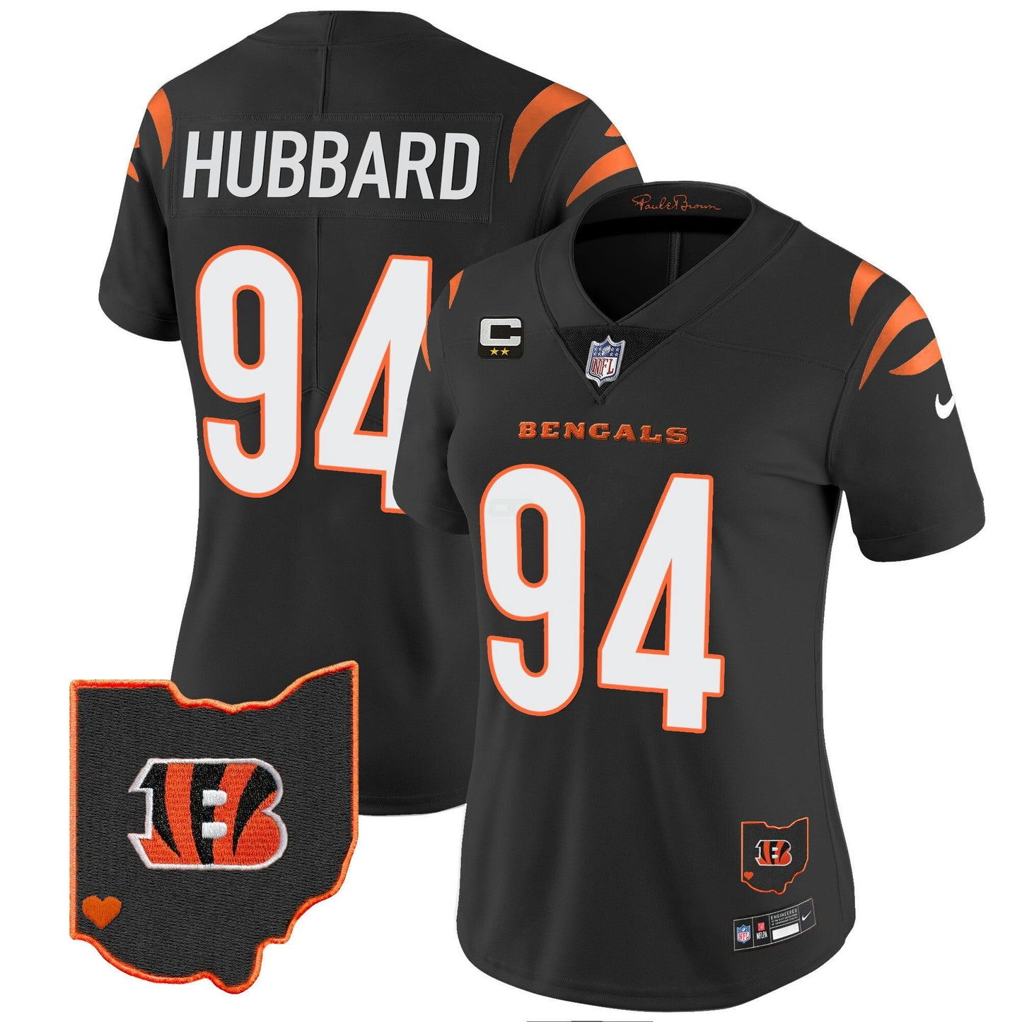 Camisa NFL Women’s Ohio Patch Vapor Limited Jersey