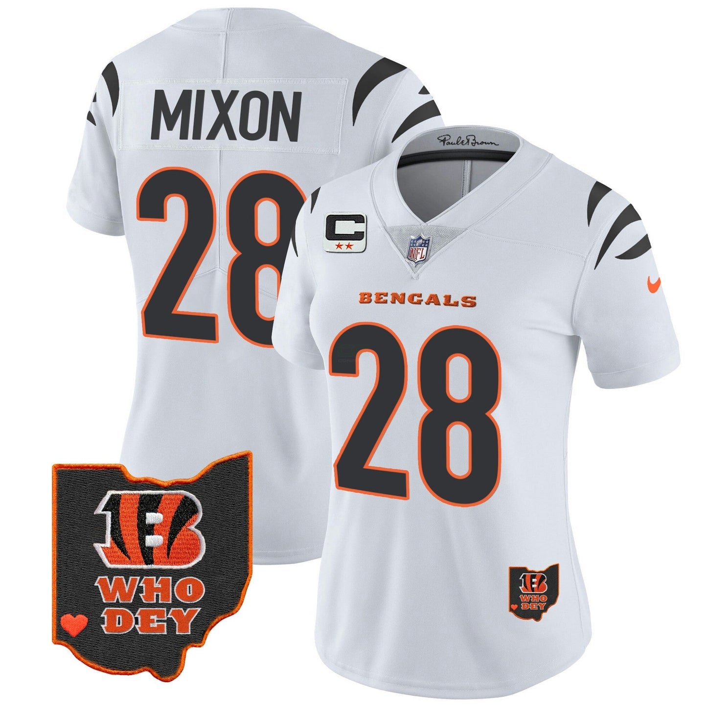 Camisa NFL Women’s Ohio Patch Vapor Limited Jersey V2