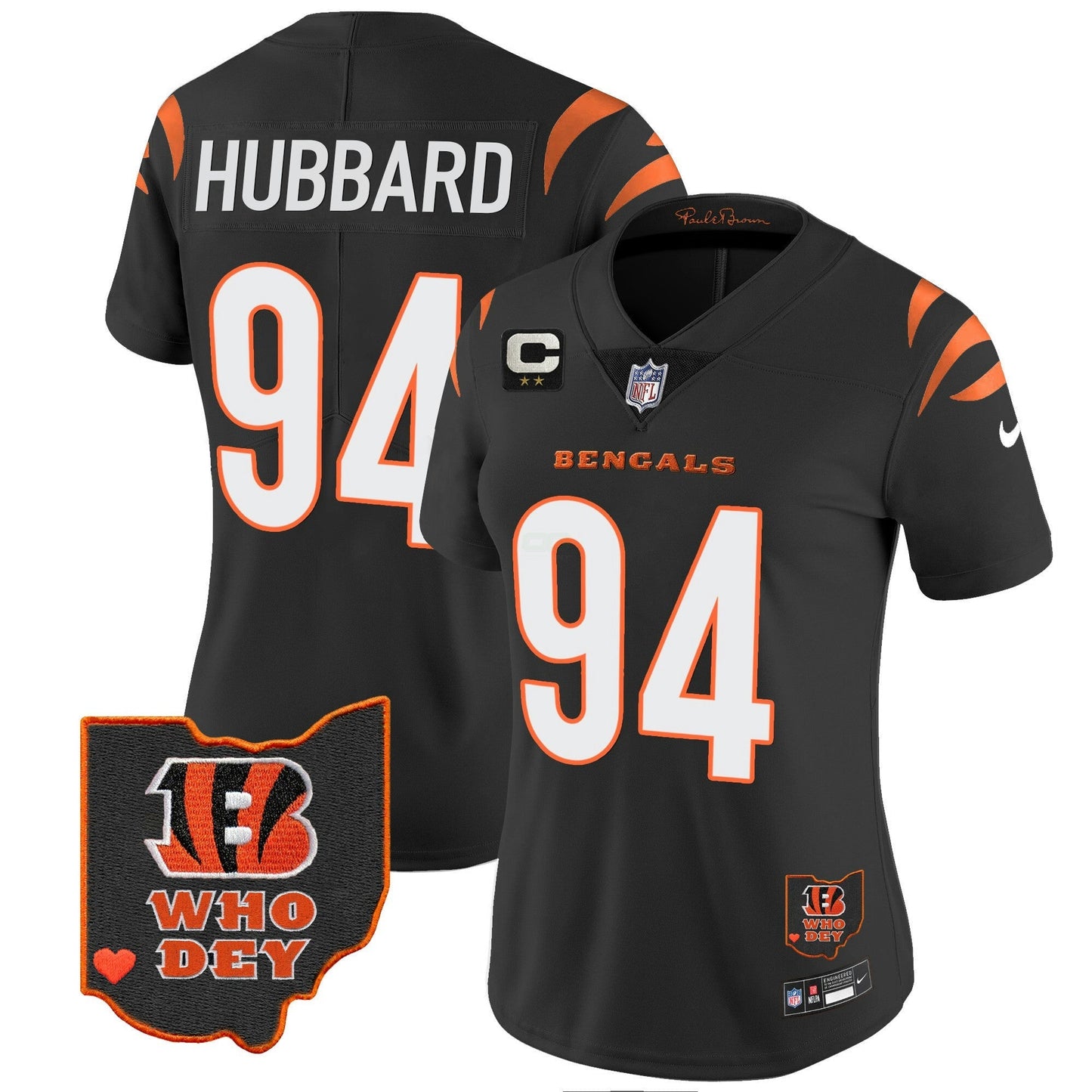 Camisa NFL Women’s Ohio Patch Vapor Limited Jersey V2