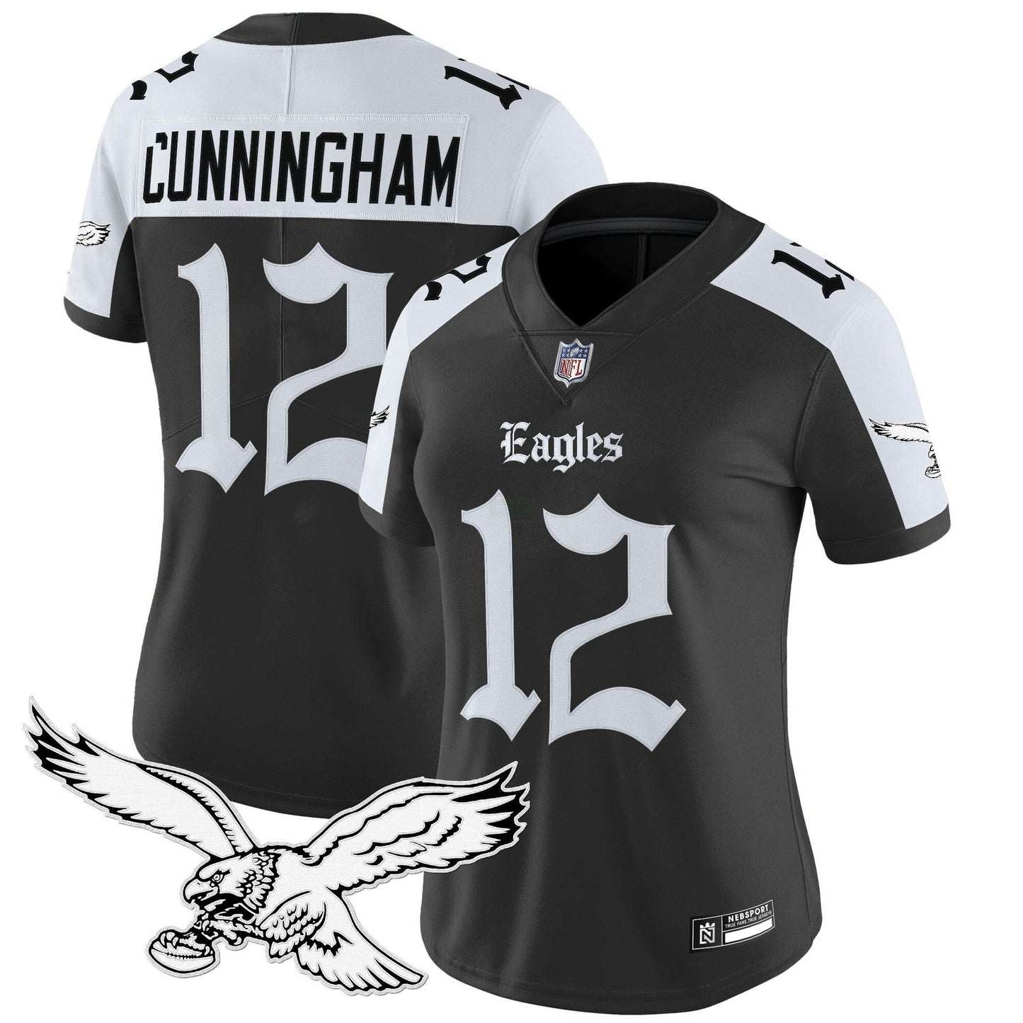 Camisa NFL Women’s Philadelphia ‘Gothic Philly Edition’ Vapor Limited Jersey