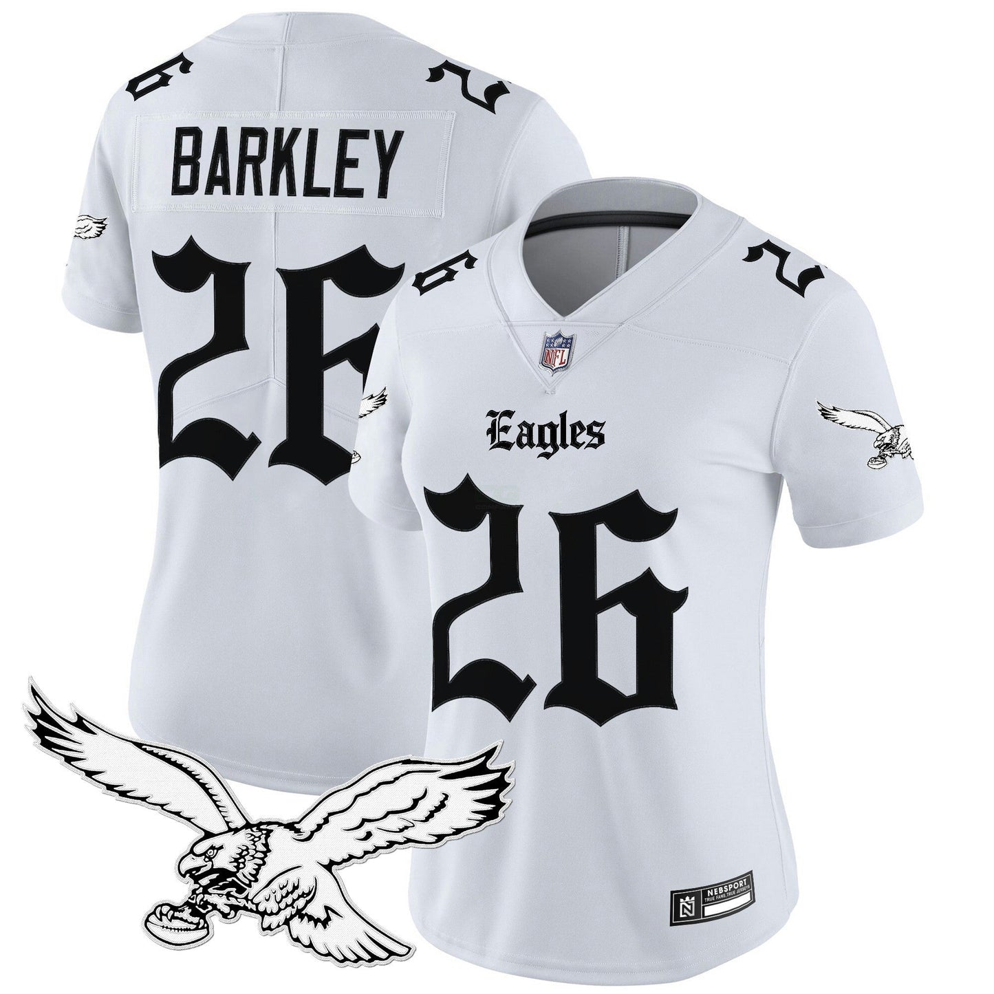 Camisa NFL Women’s Philadelphia ‘Gothic Philly Edition’ Vapor Limited Jersey