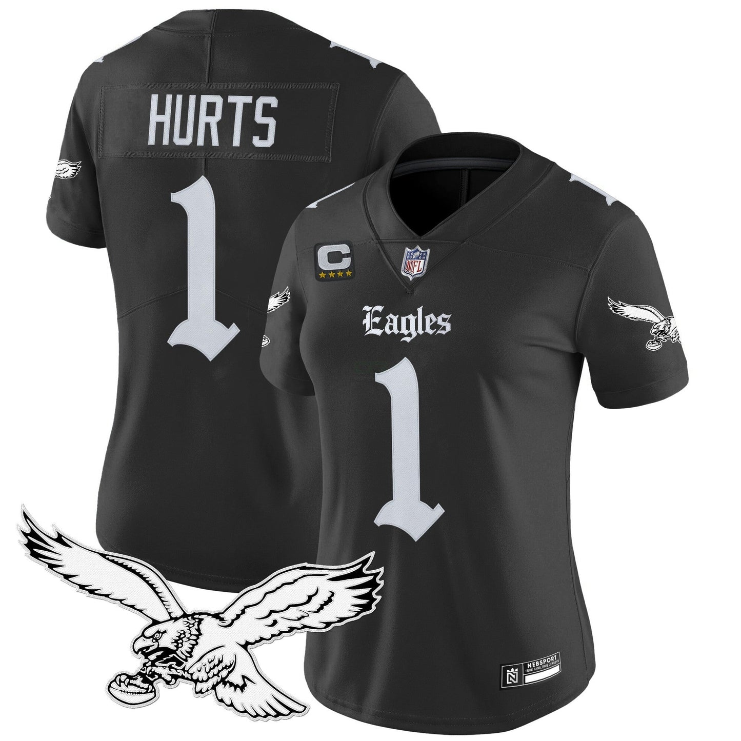 Camisa NFL Women’s Philadelphia ‘Gothic Philly Edition’ Vapor Limited Jersey