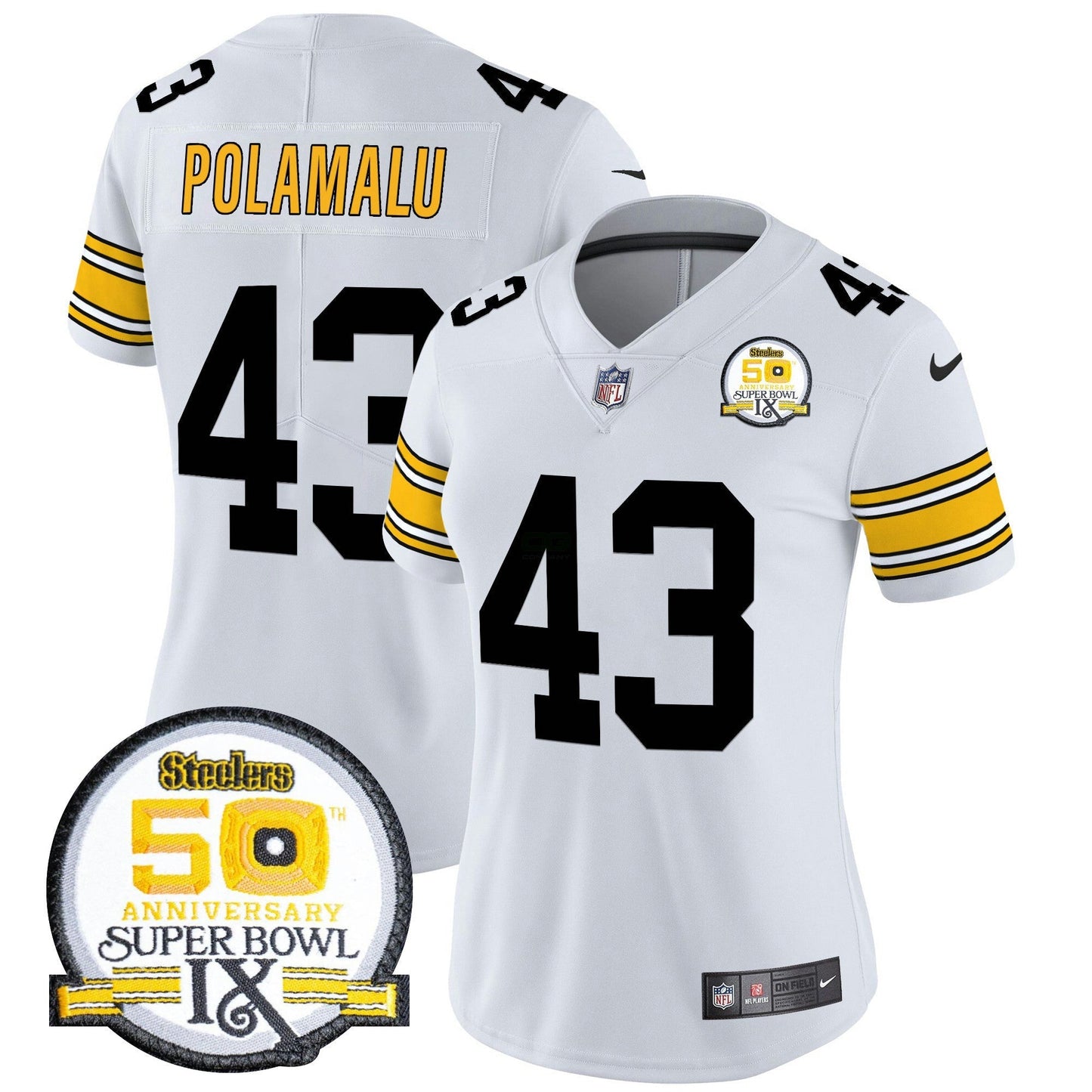 Camisa NFL Women’s Pittsburgh Throwback 2024 Vapor Limited Jersey