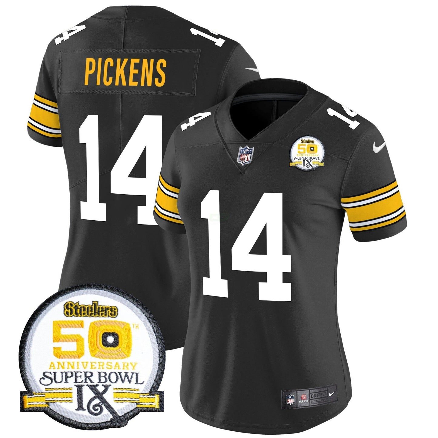 Camisa NFL Women’s Pittsburgh Throwback 2024 Vapor Limited Jersey