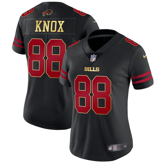 Camisa NFL Women’s Preta Vermelha Vapor Jersey