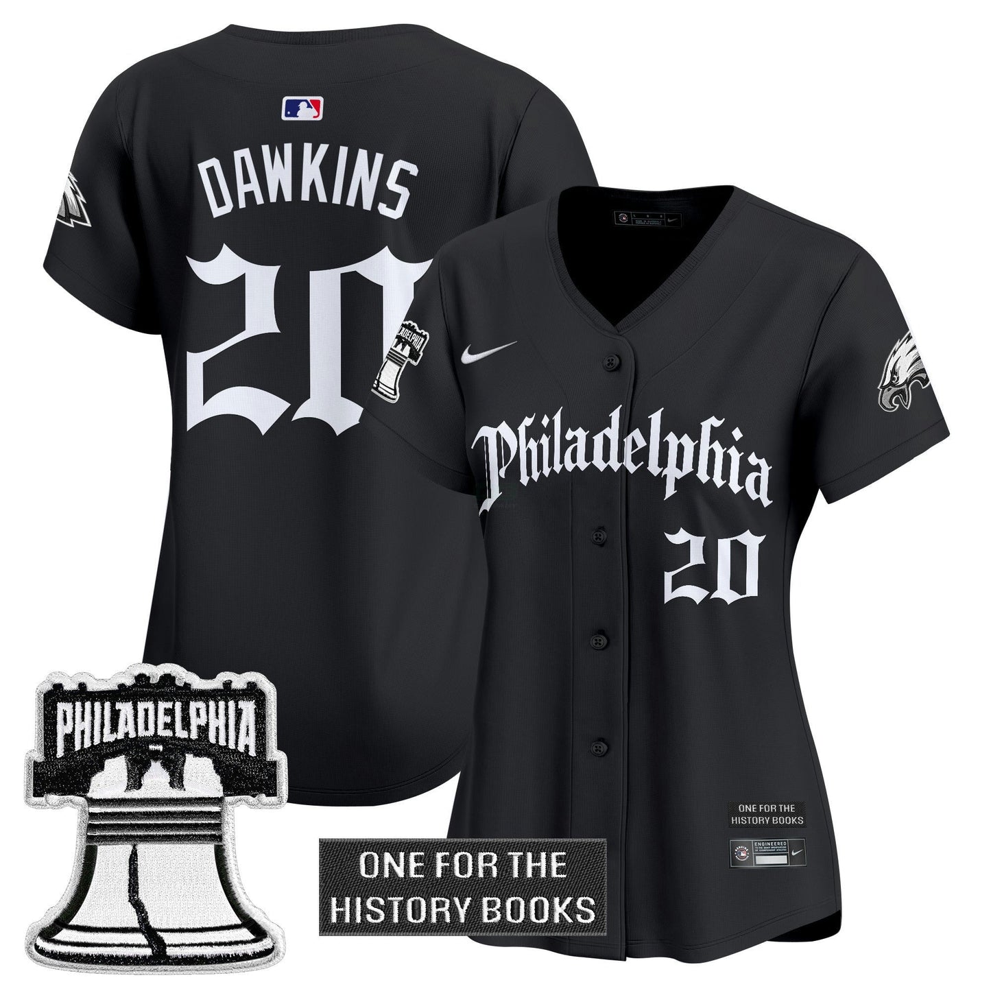 Camisa NFL Women’s ‘Retro Newspaper Edition’ Vapor Jersey
