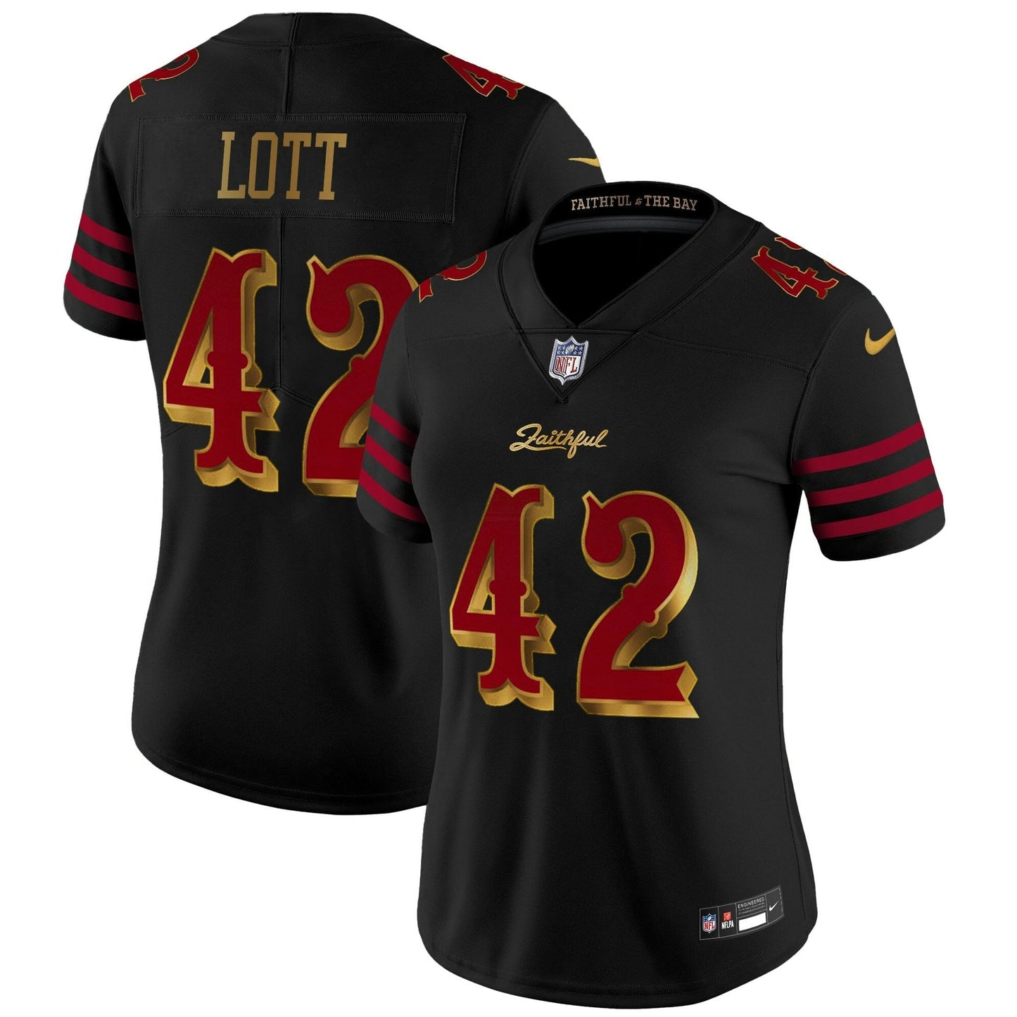 Camisa NFL Women’s San Francisco 2025 “Rivalries” Vapor Limited Jersey