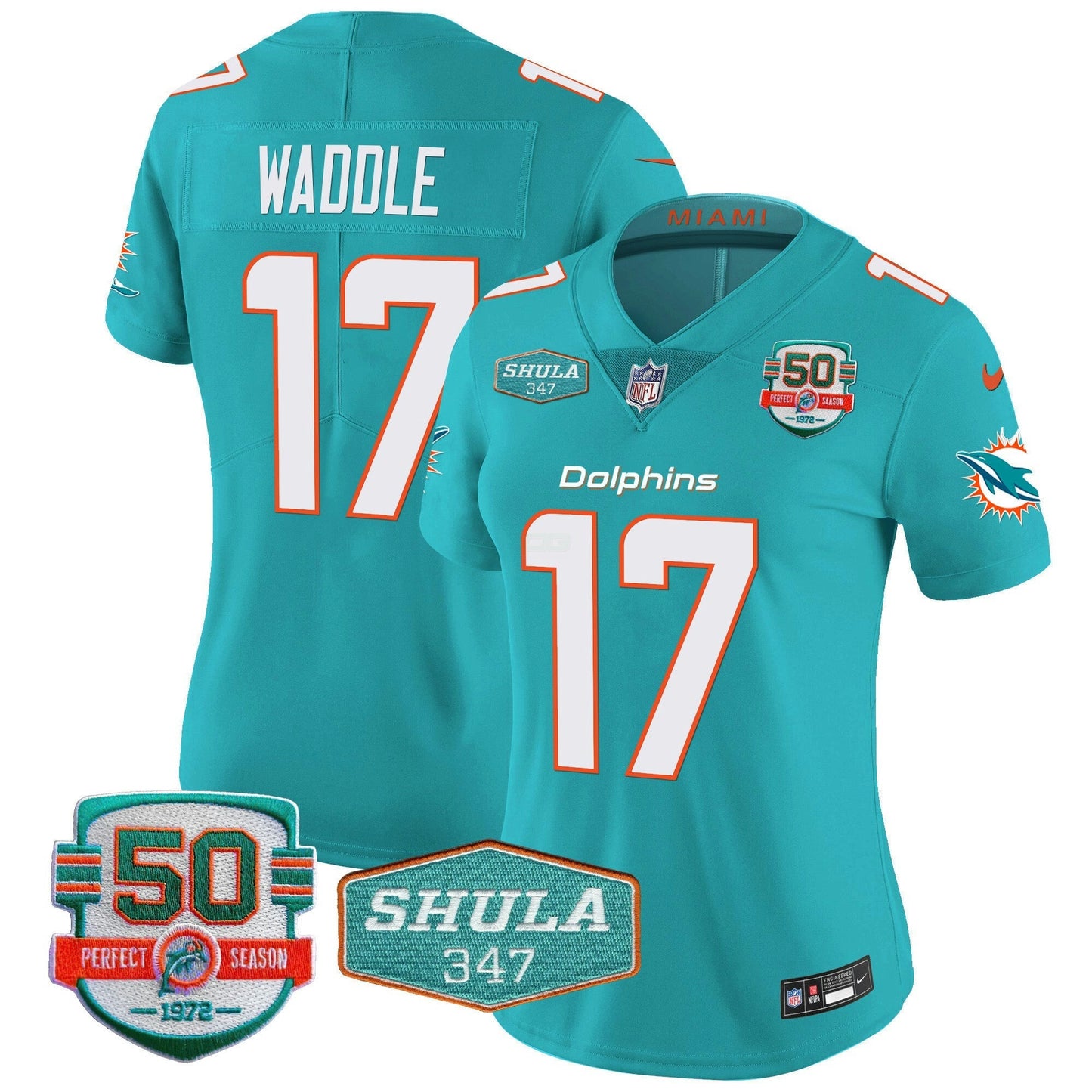 Camisa NFL Women’s Shula 347 Patch Vapor Jersey