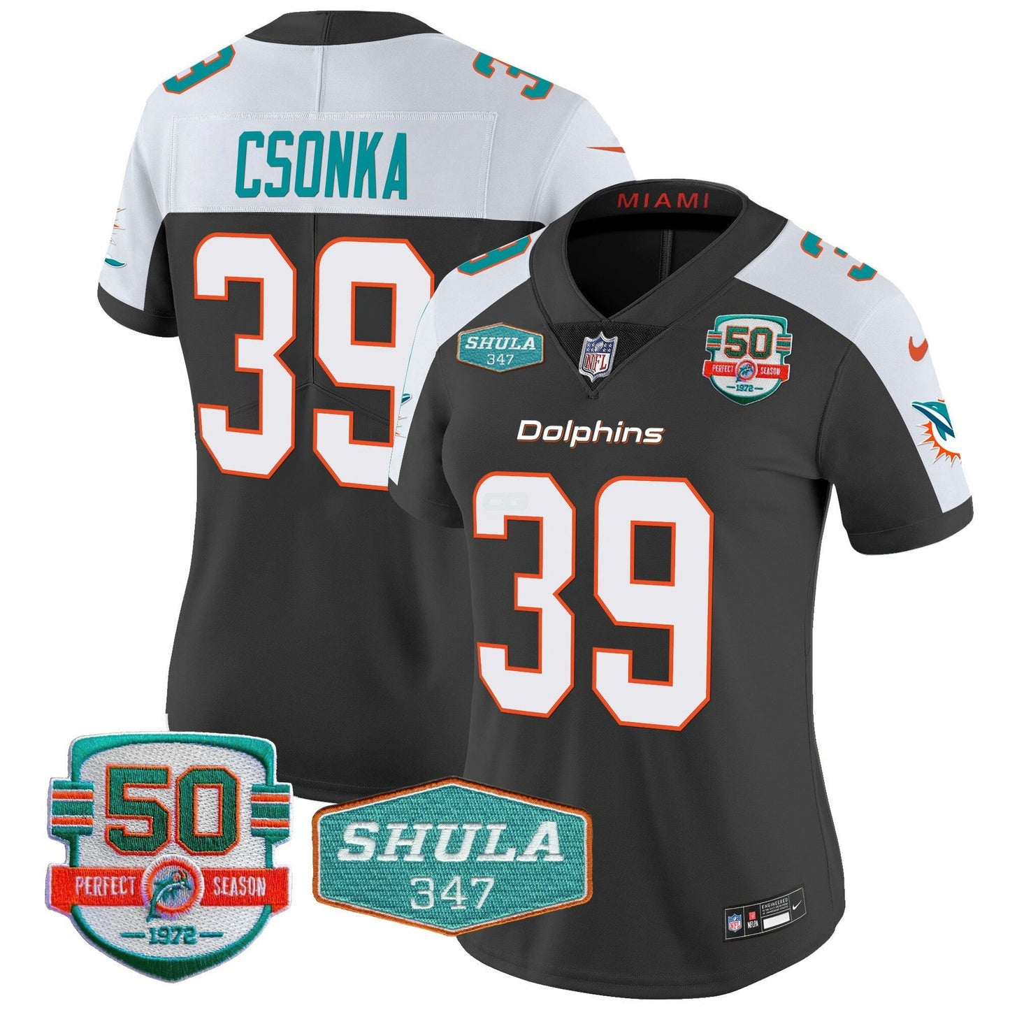 Camisa NFL Women’s Shula 347 Patch Vapor Jersey