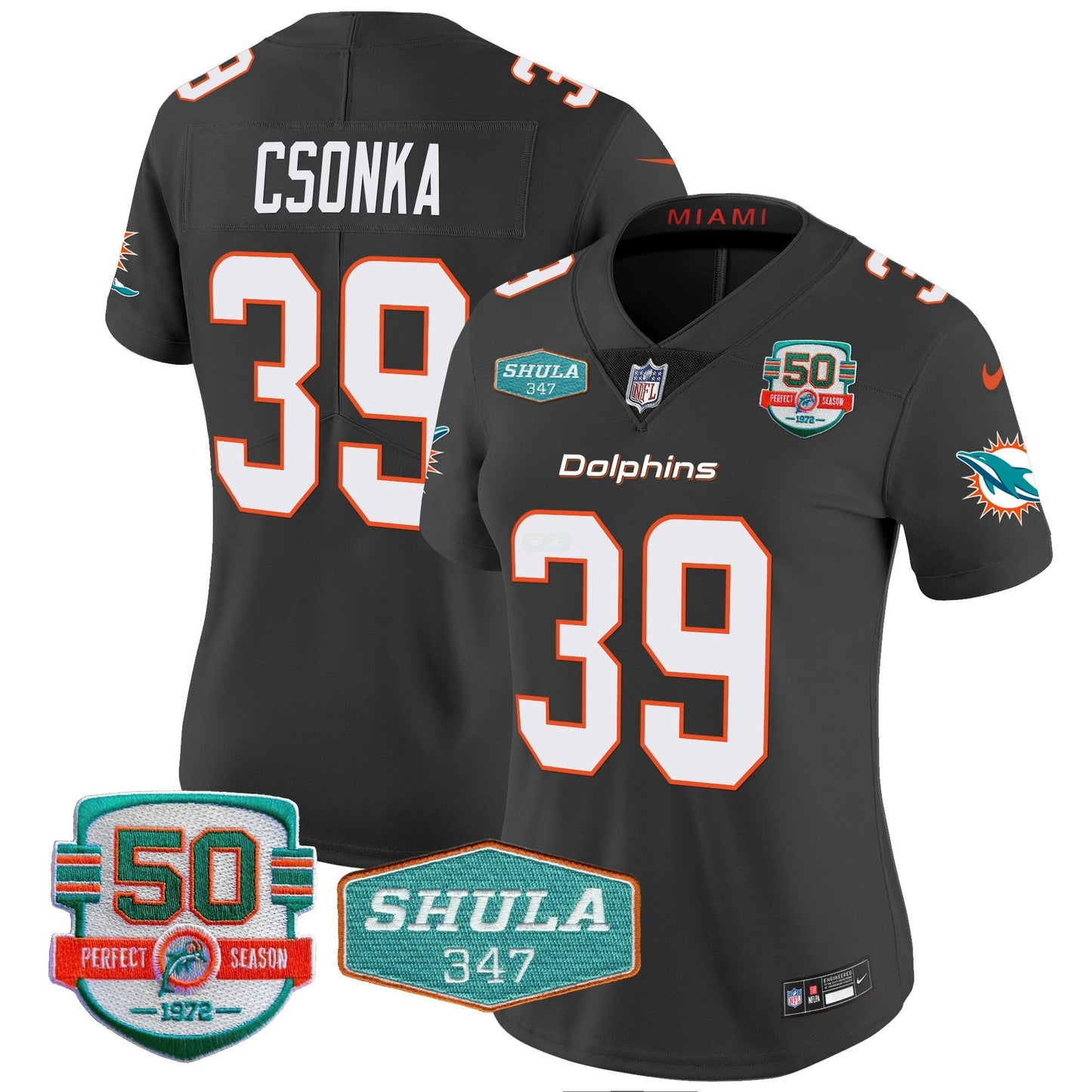Camisa NFL Women’s Shula 347 Patch Vapor Jersey