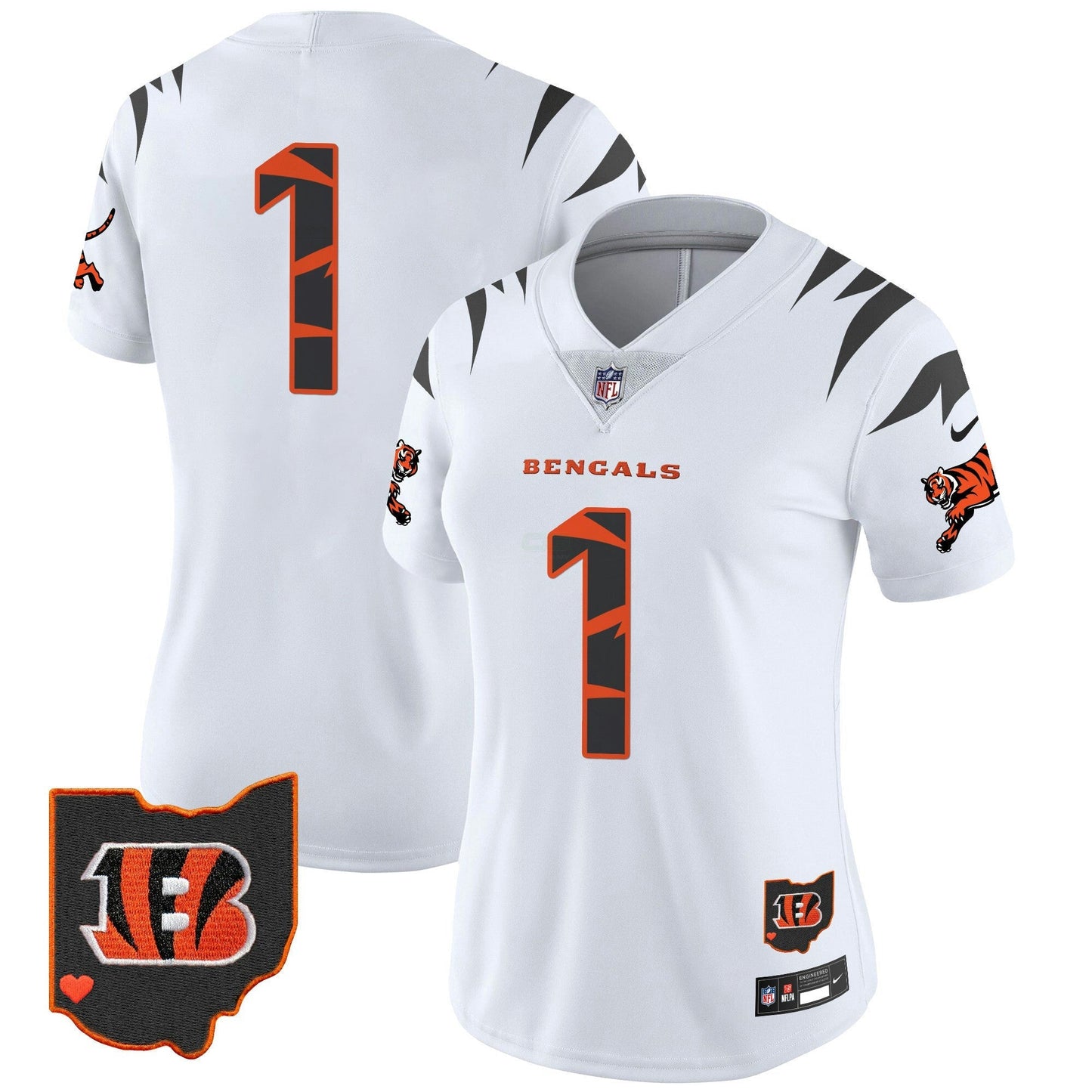 Camisa NFL Cincinnati Bengals Women’s Special Vapor Limited Jersey