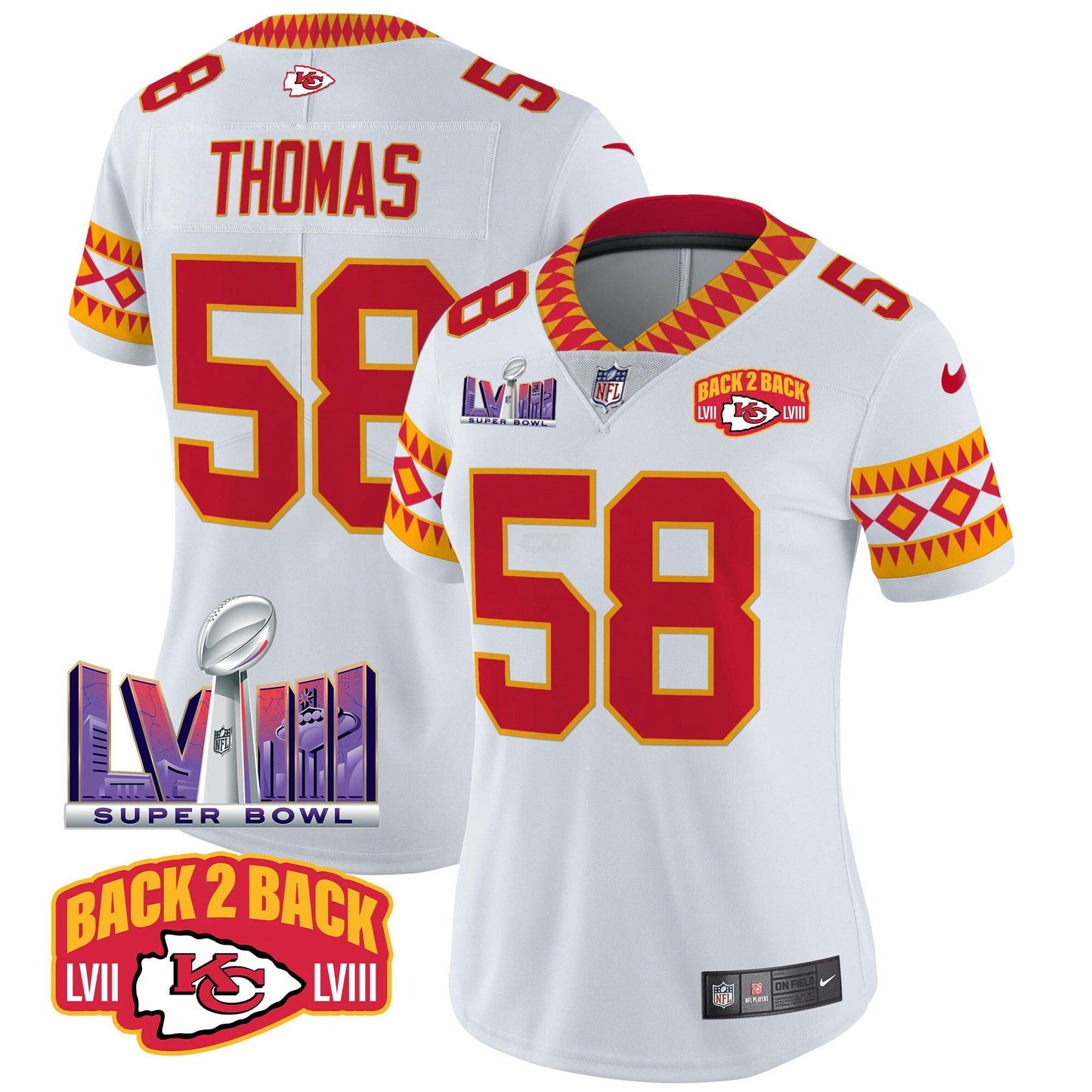 Camisa NFL Kansas City Chiefs Women’s Special Vapor Limited Jersey