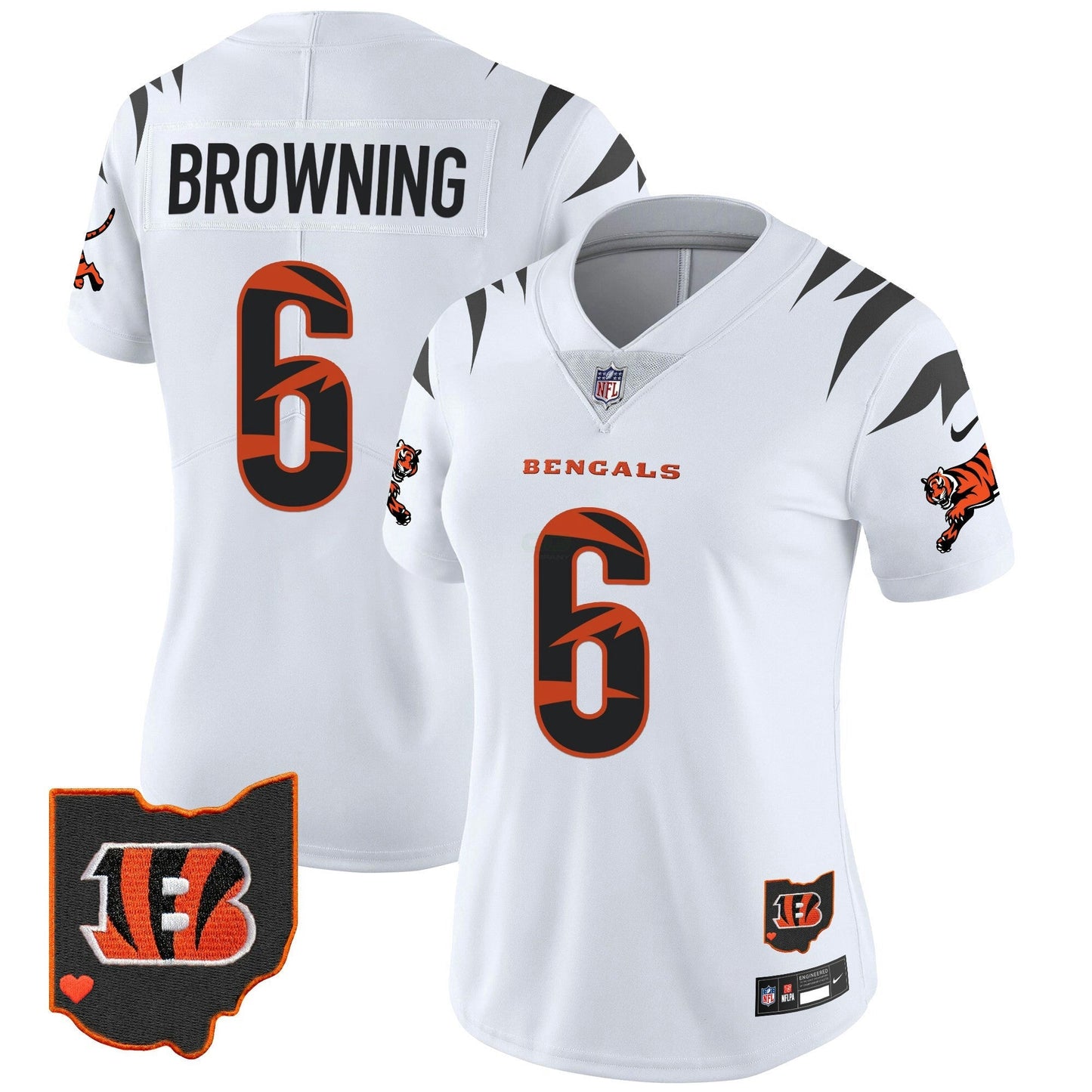 Camisa NFL Cincinnati Bengals Women’s Special Vapor Limited Jersey