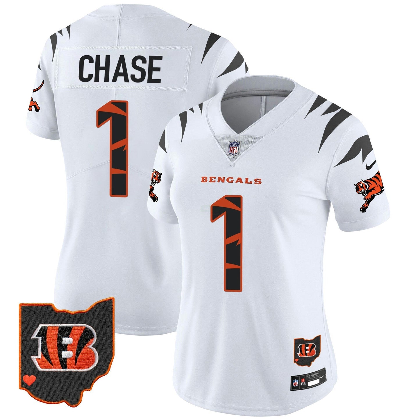 Camisa NFL Cincinnati Bengals Women’s Special Vapor Limited Jersey