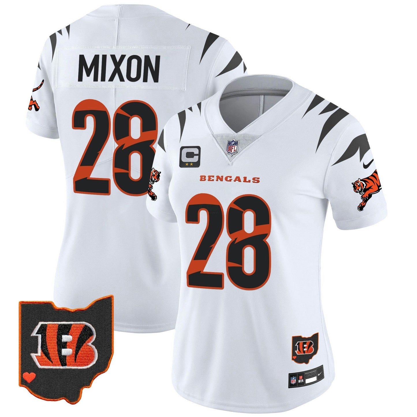 Camisa NFL Cincinnati Bengals Women’s Special Vapor Limited Jersey