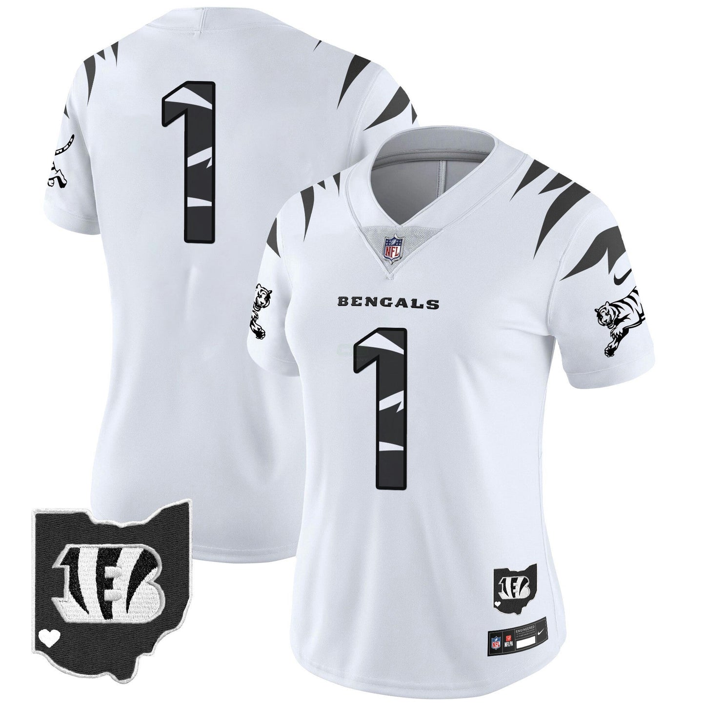 Camisa NFL Cincinnati Bengals Women’s Special Vapor Limited Jersey