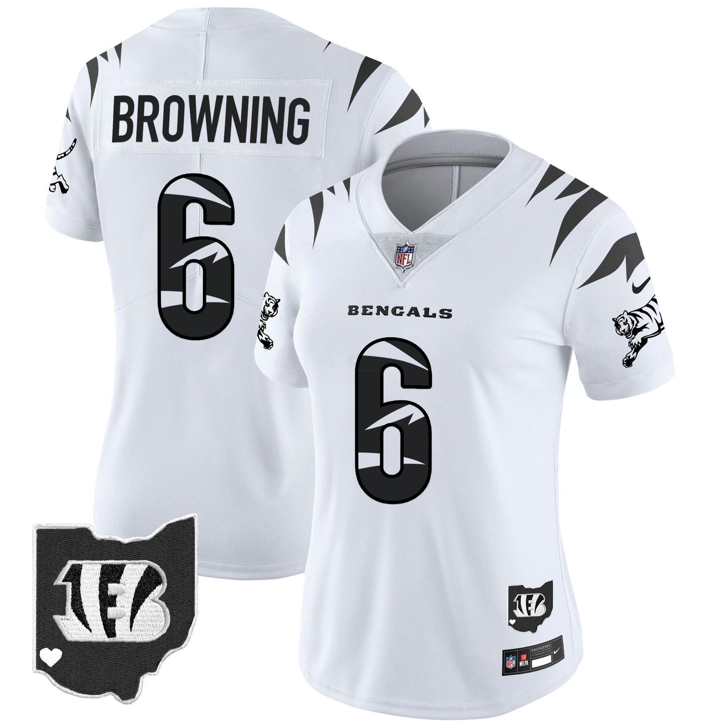 Camisa NFL Cincinnati Bengals Women’s Special Vapor Limited Jersey