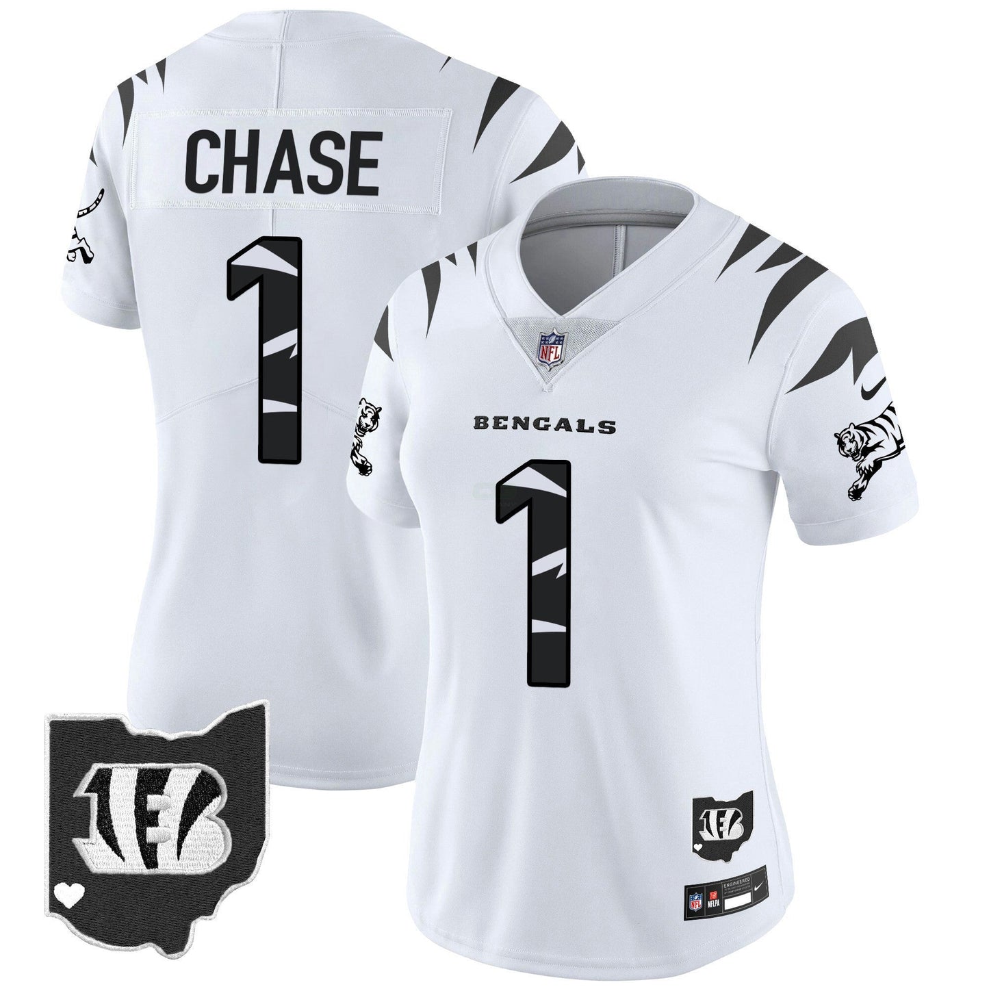 Camisa NFL Cincinnati Bengals Women’s Special Vapor Limited Jersey