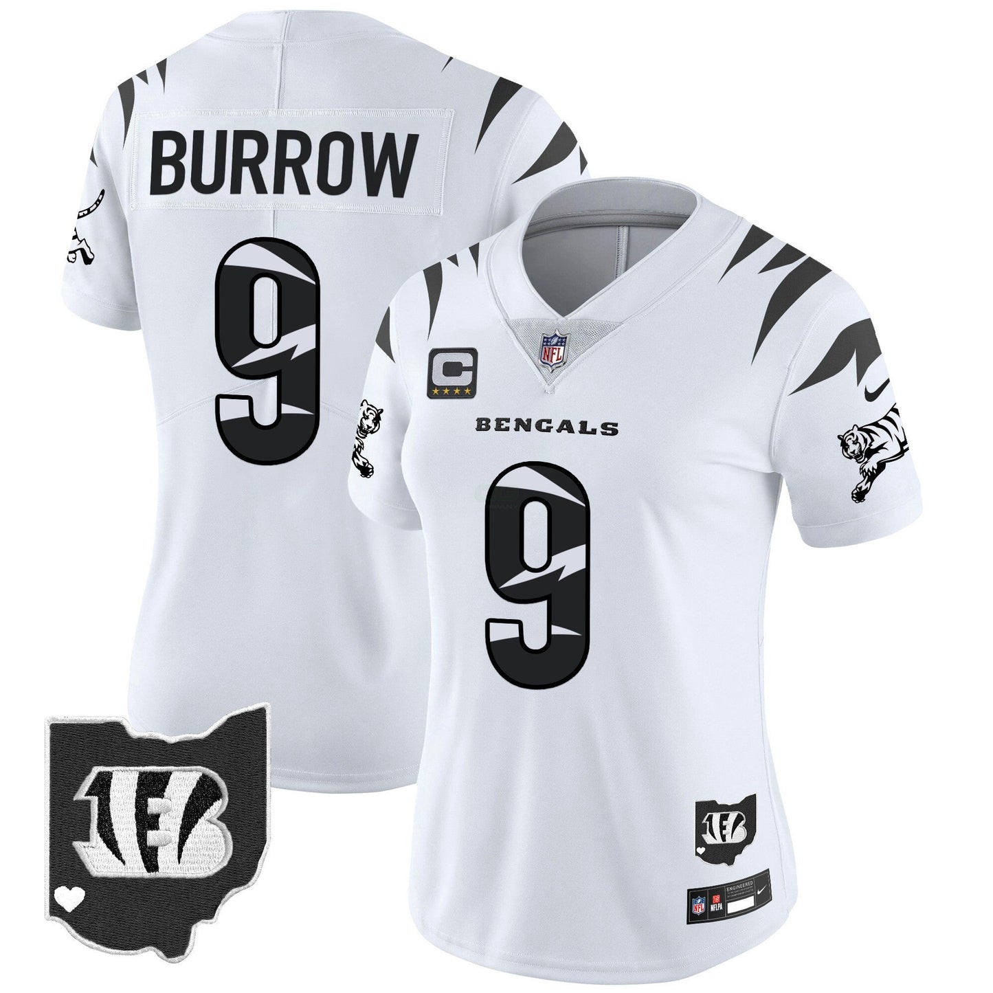 Camisa NFL Cincinnati Bengals Women’s Special Vapor Limited Jersey