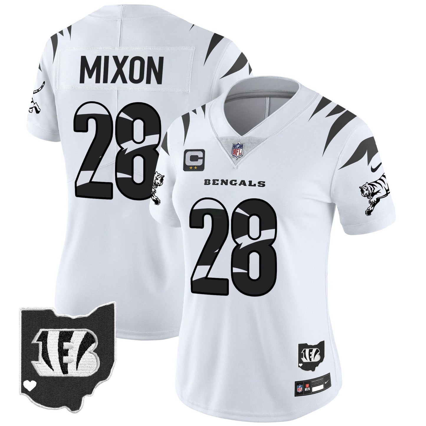 Camisa NFL Cincinnati Bengals Women’s Special Vapor Limited Jersey